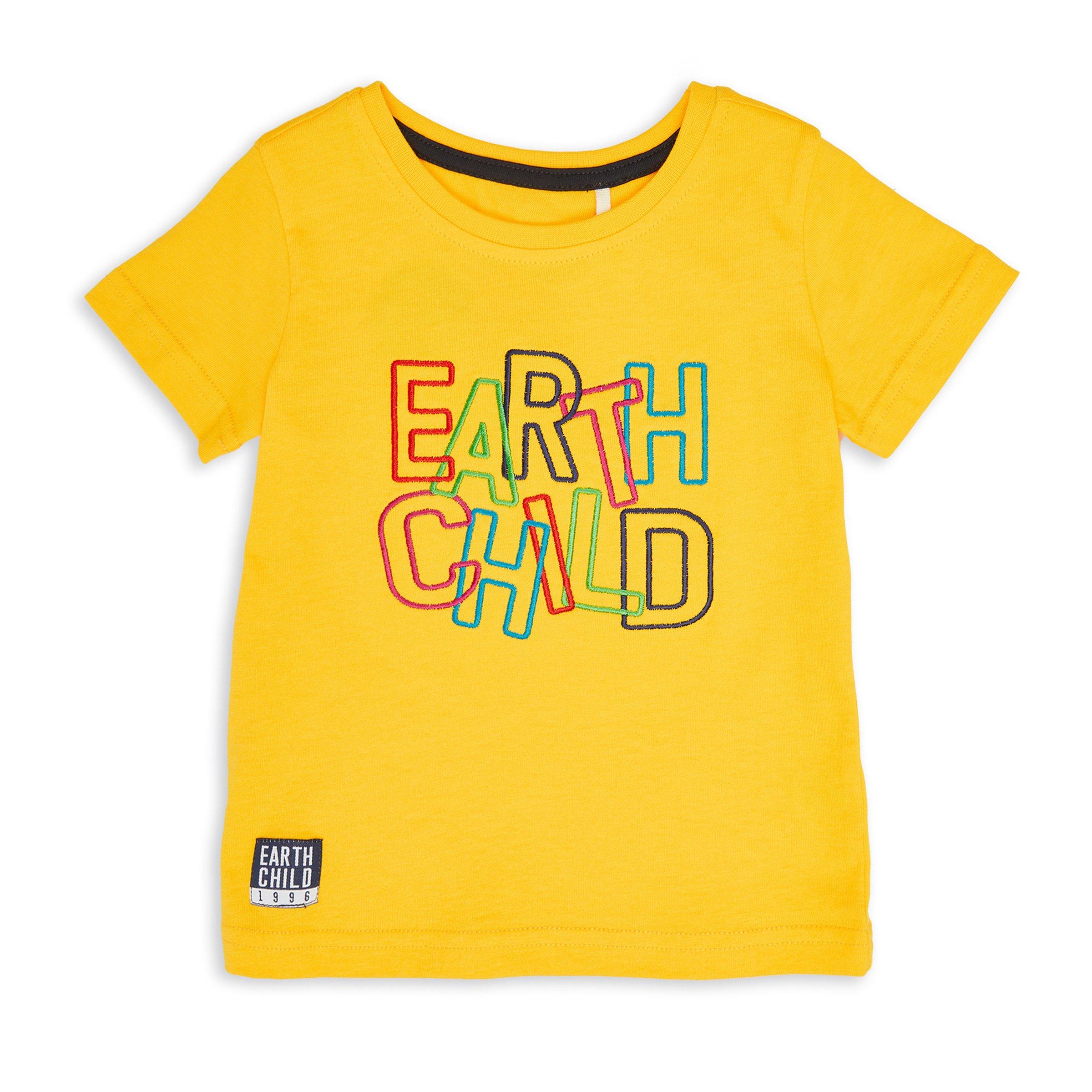 Yellow shirt store for baby boy