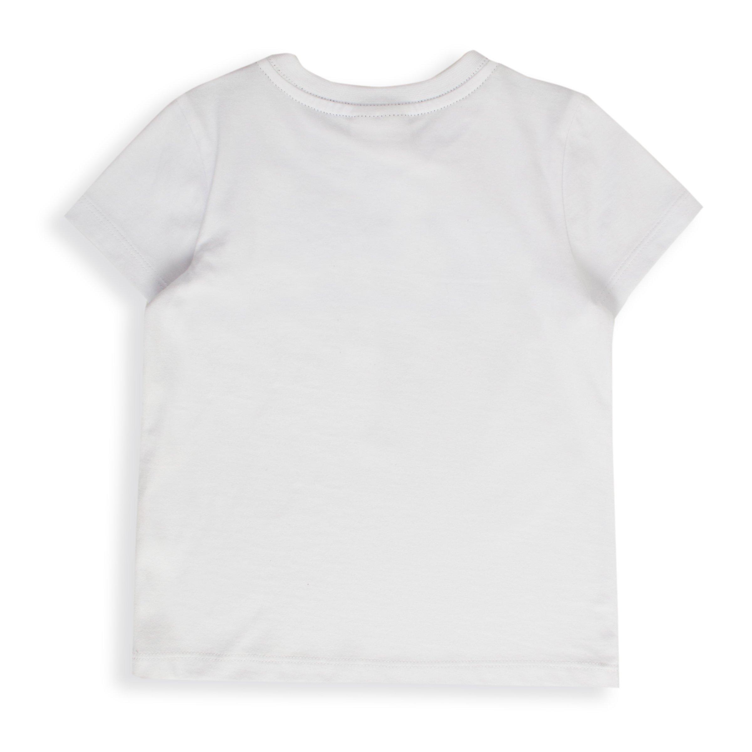 Plain white online t shirt kids