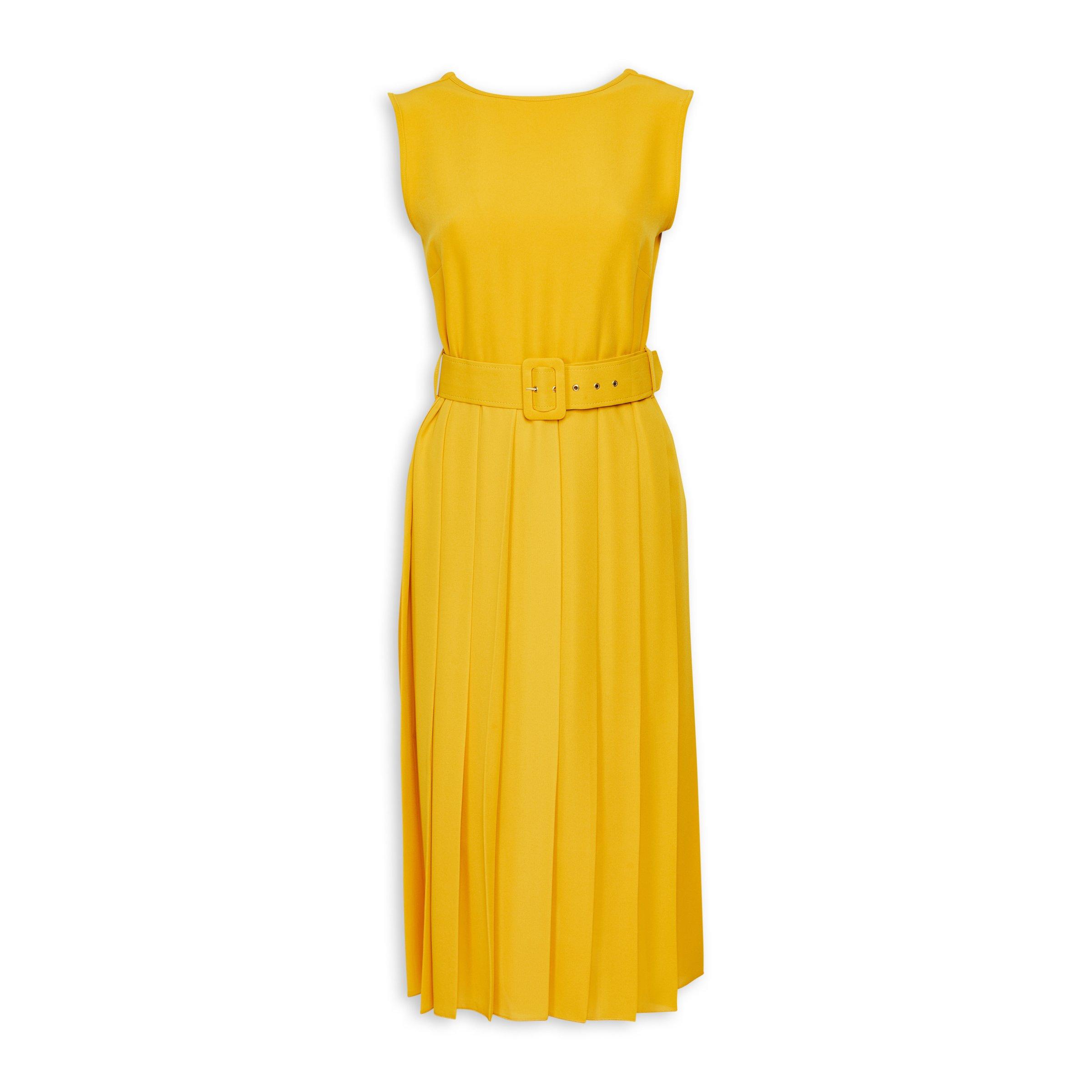 Yellow A line Dress 3123988 Finnigans