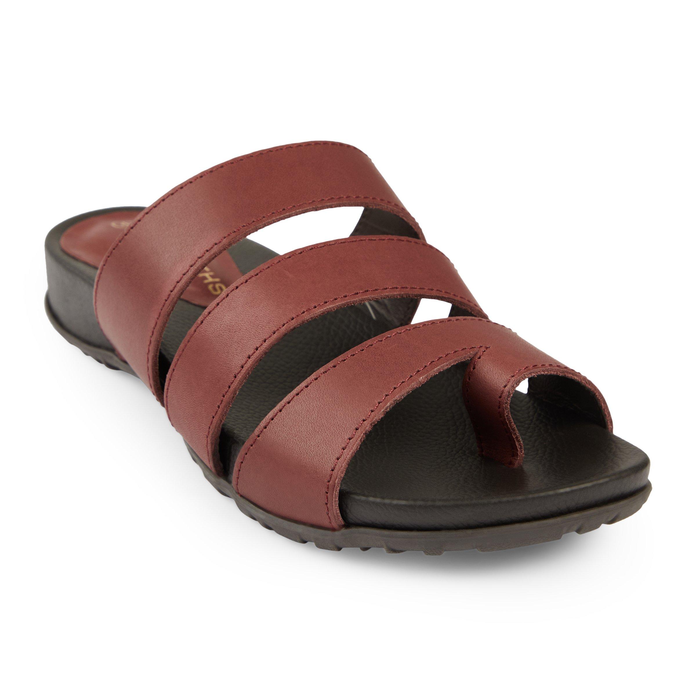 Red toe post sandals hot sale