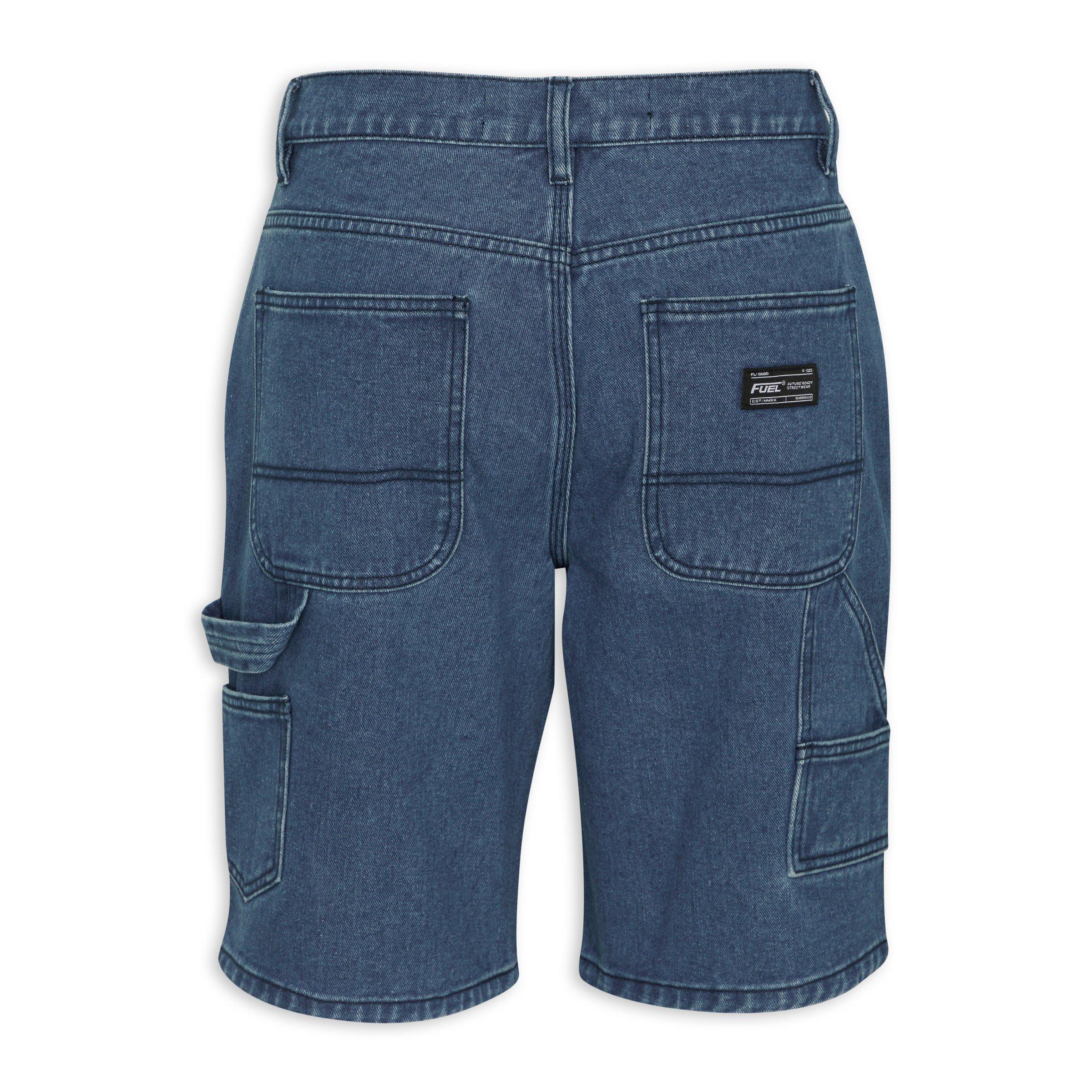 Wrangler denim carpenter on sale shorts