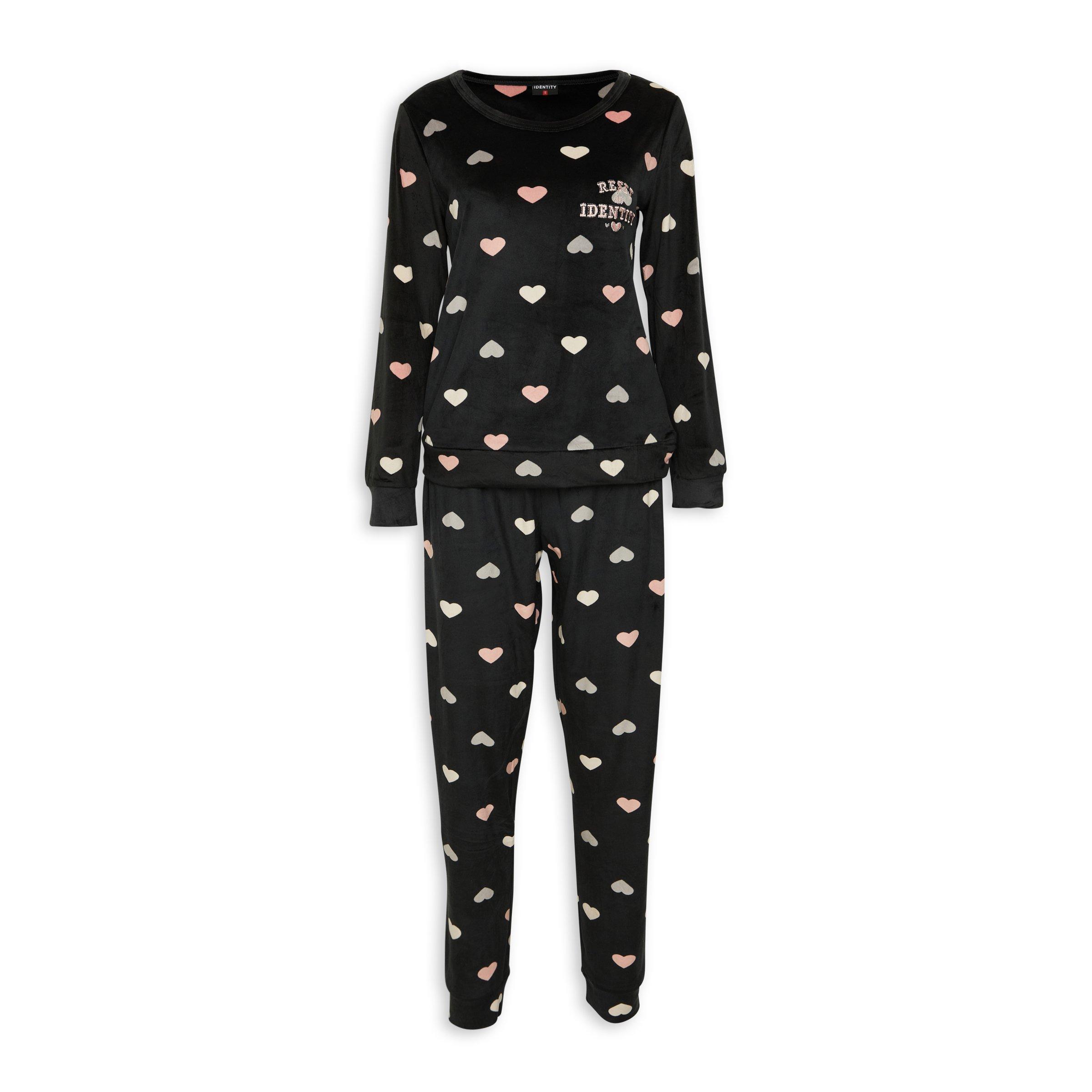 Black Pyjama Set (3124195) | Identity