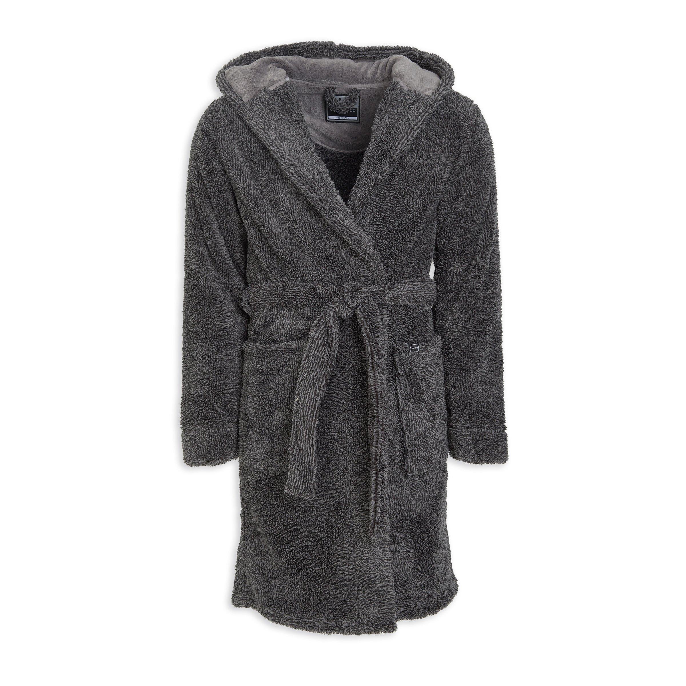 Grey Hooded Nightgown 3124283 Truworths Man