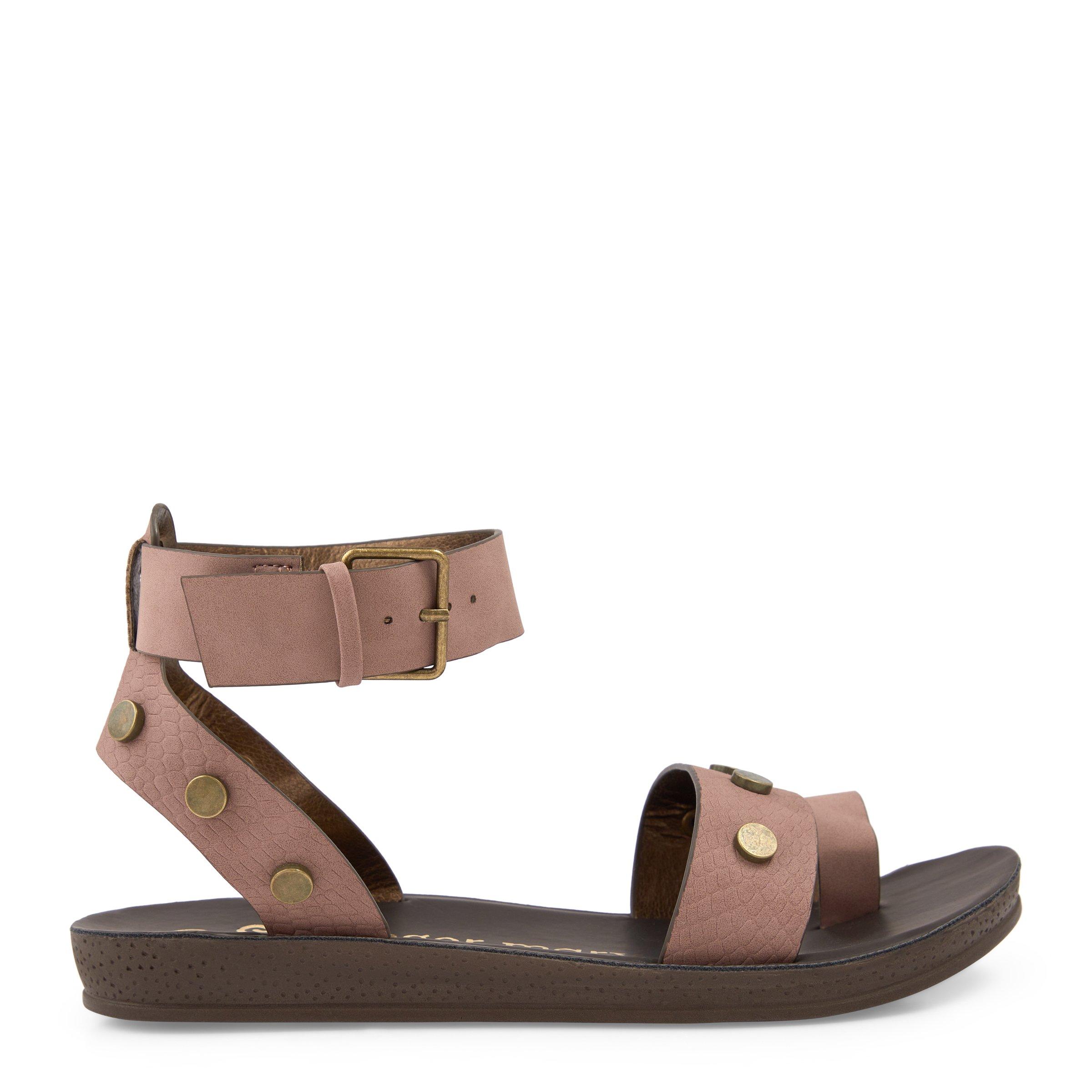 Pink toe best sale post sandals