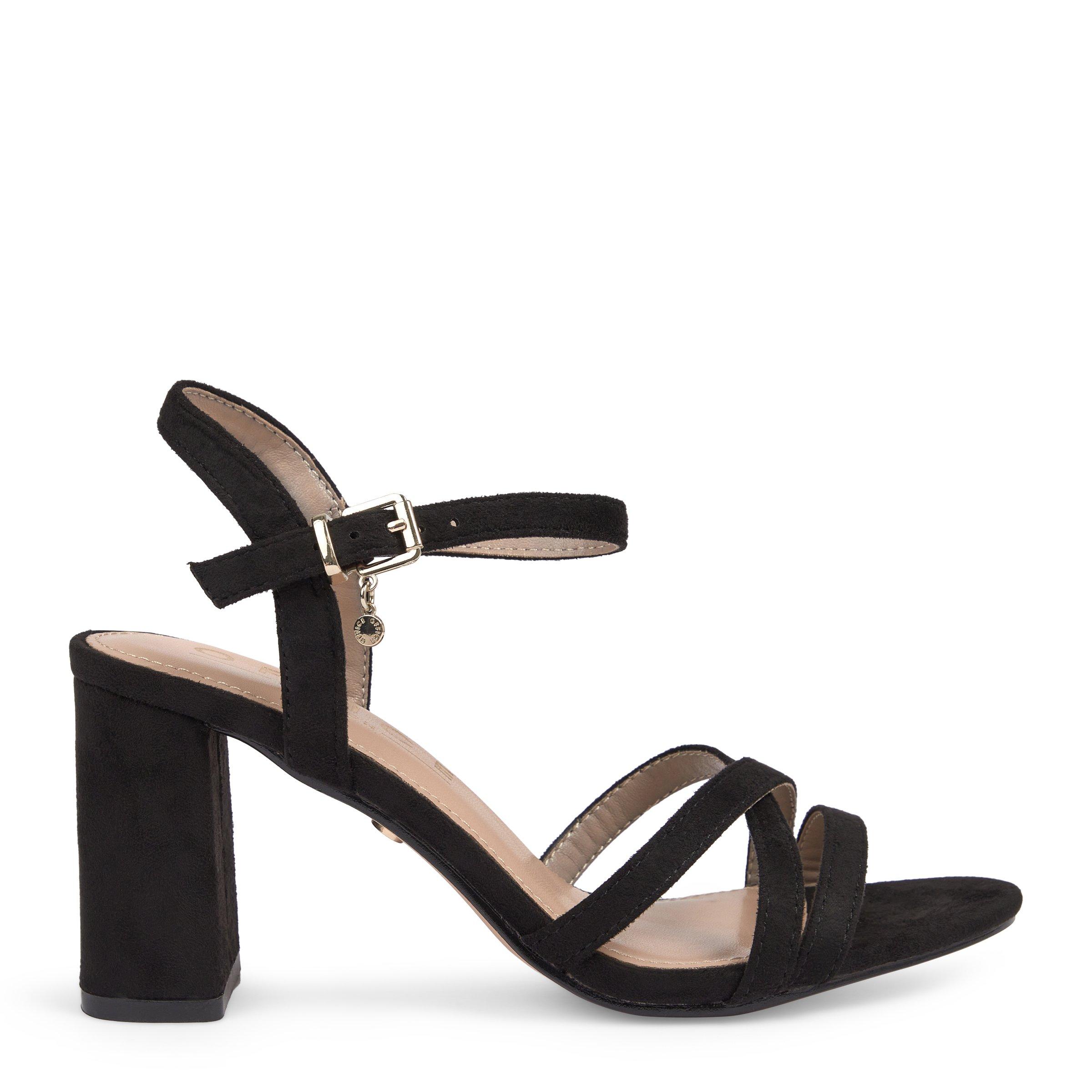 Black Strappy Sandal Heel 3124474 OFFICE London