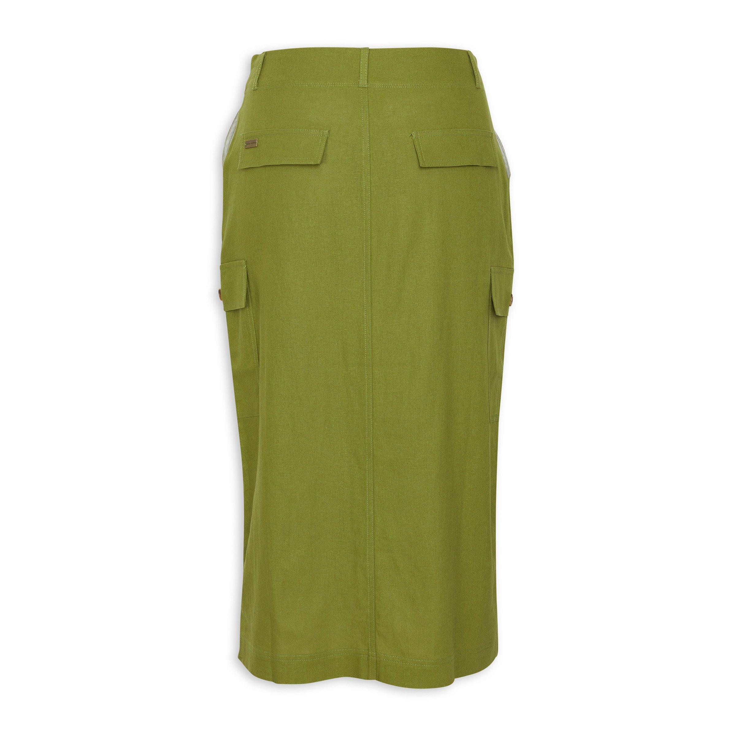 Givenchy green 2024 pencil skirt