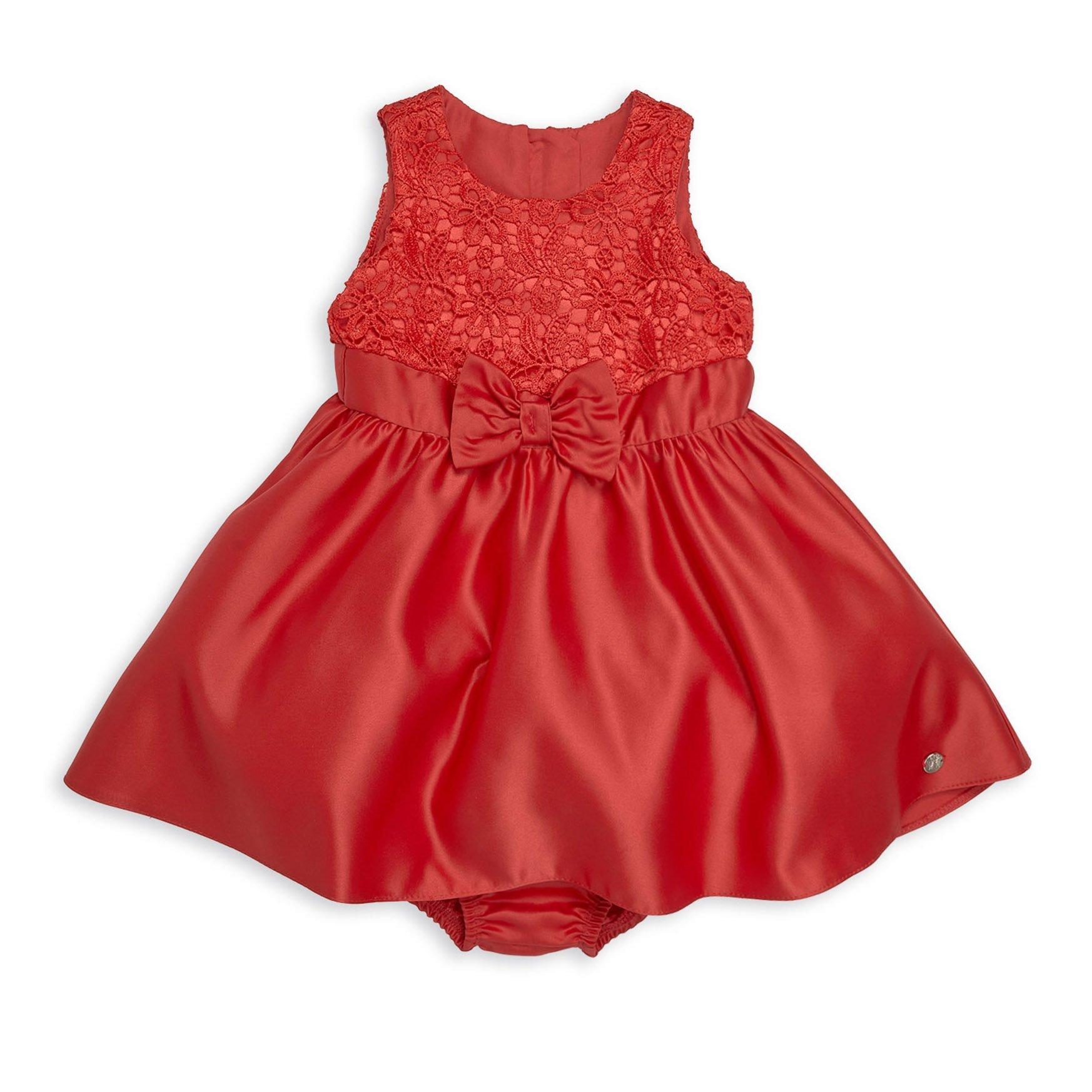 Baby girl clearance in red frock