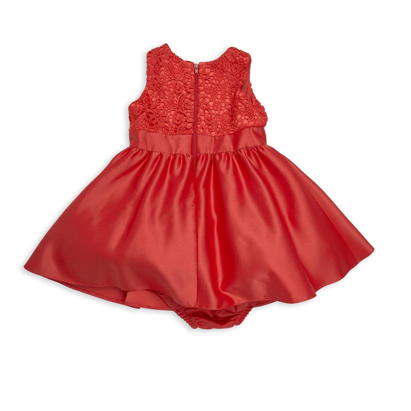 Baby red party clearance dress