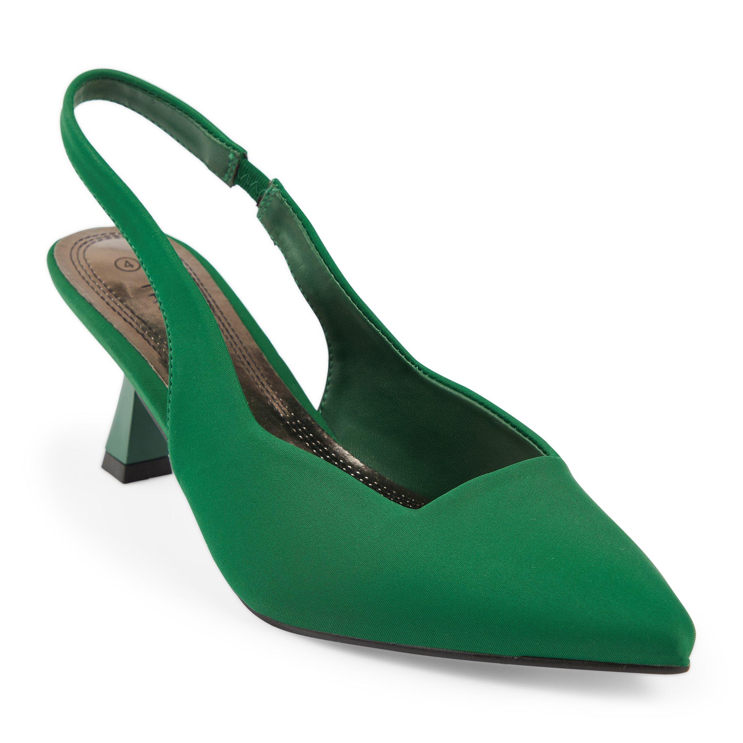 Emerald Green Slingback Heel 3124775 Truworths