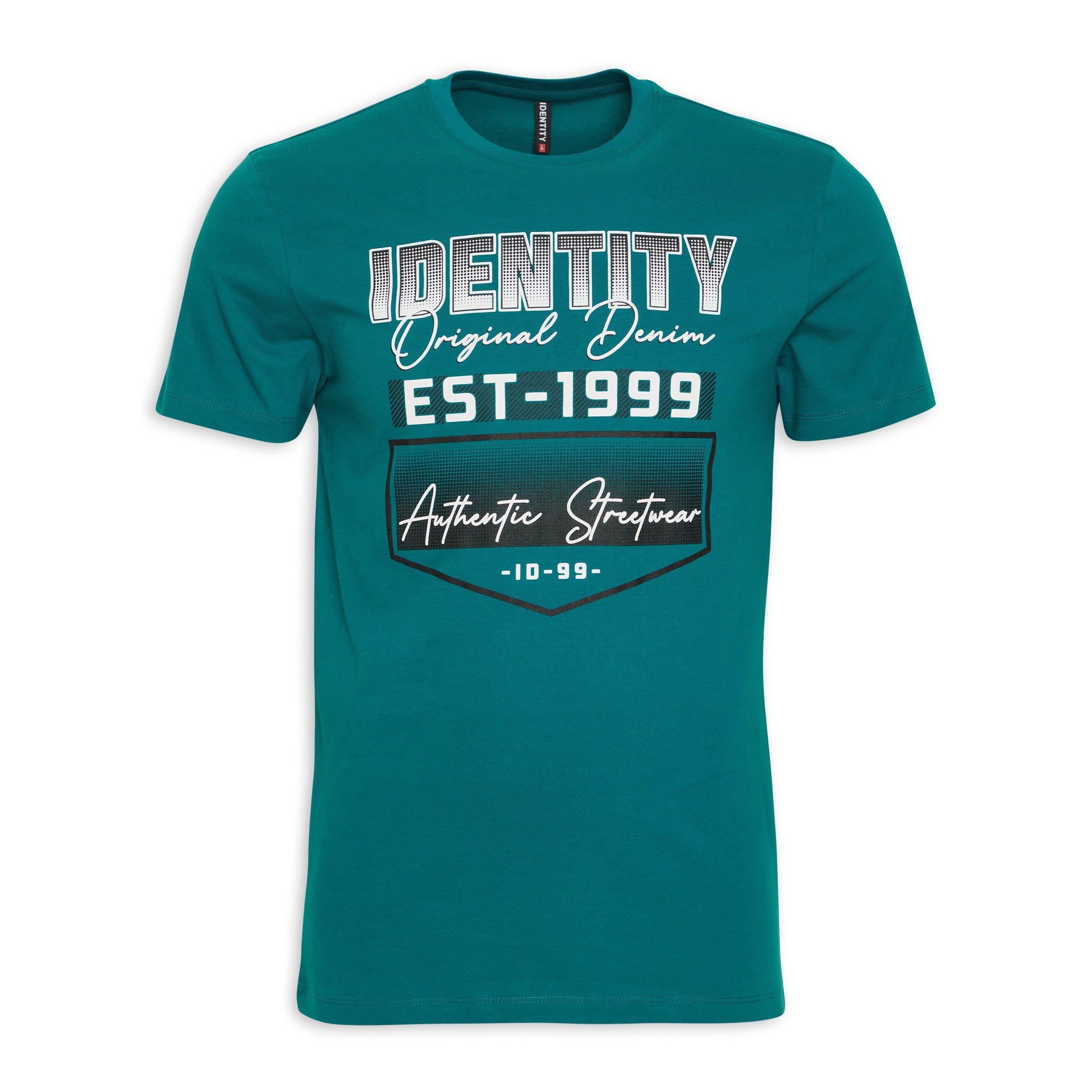 Teal Branded T shirt 3125231 Identity