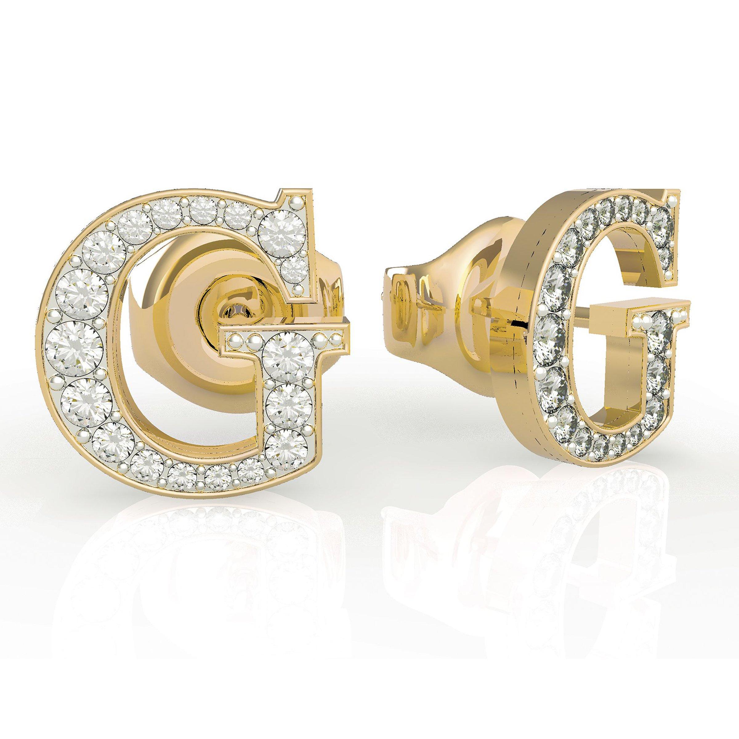 Gold G Studs 3125869 GUESS