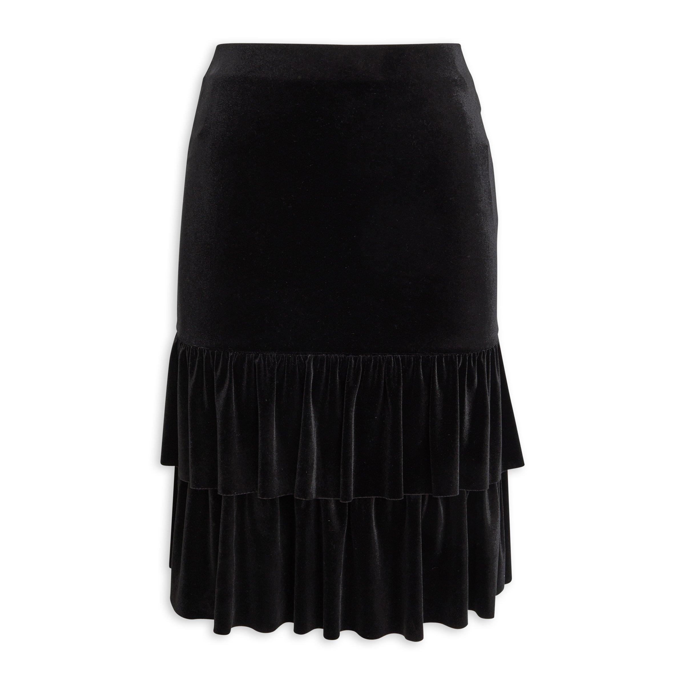 Black Frill Skirt 3126329 Truworths