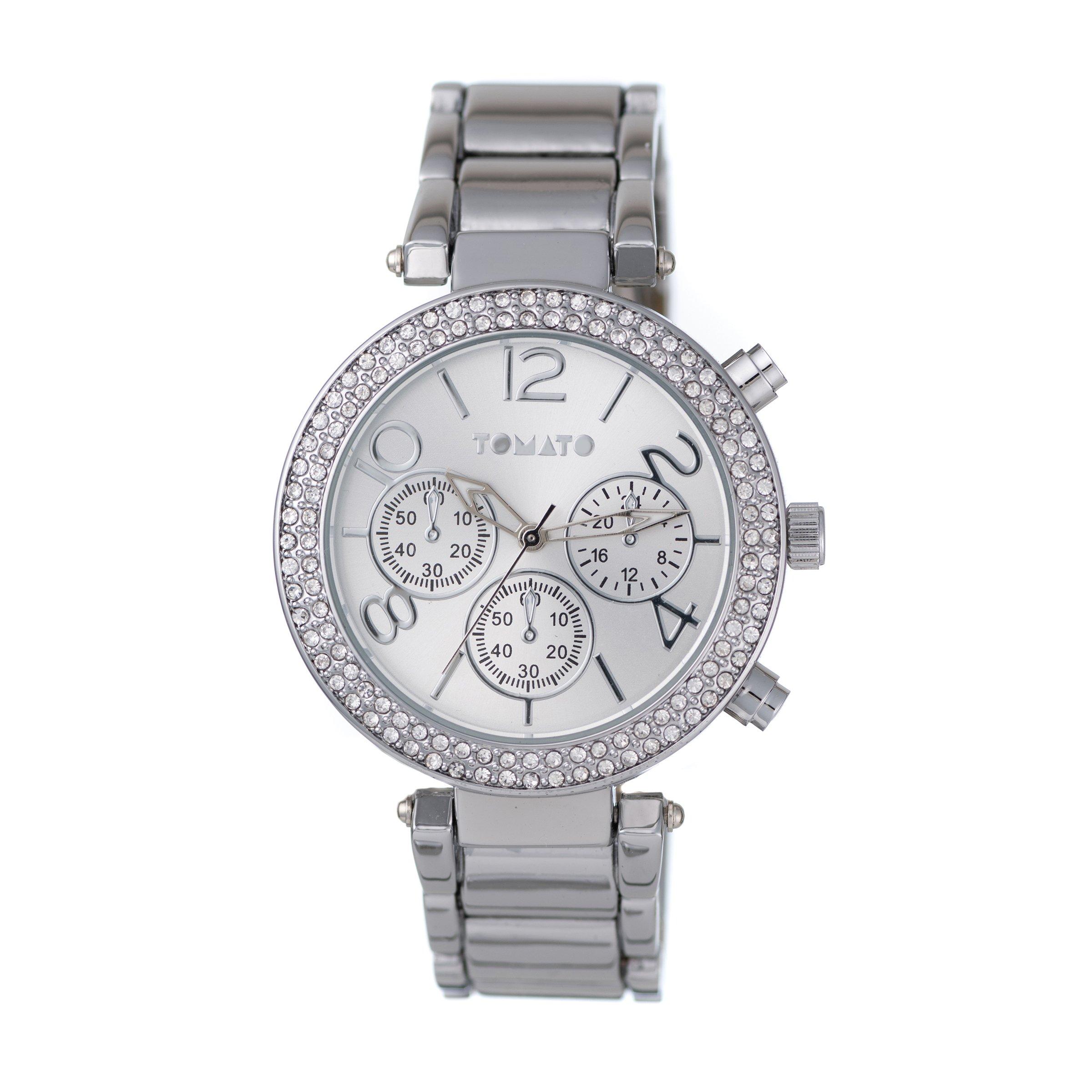 Silver Metal Watch 3126343 Tomato