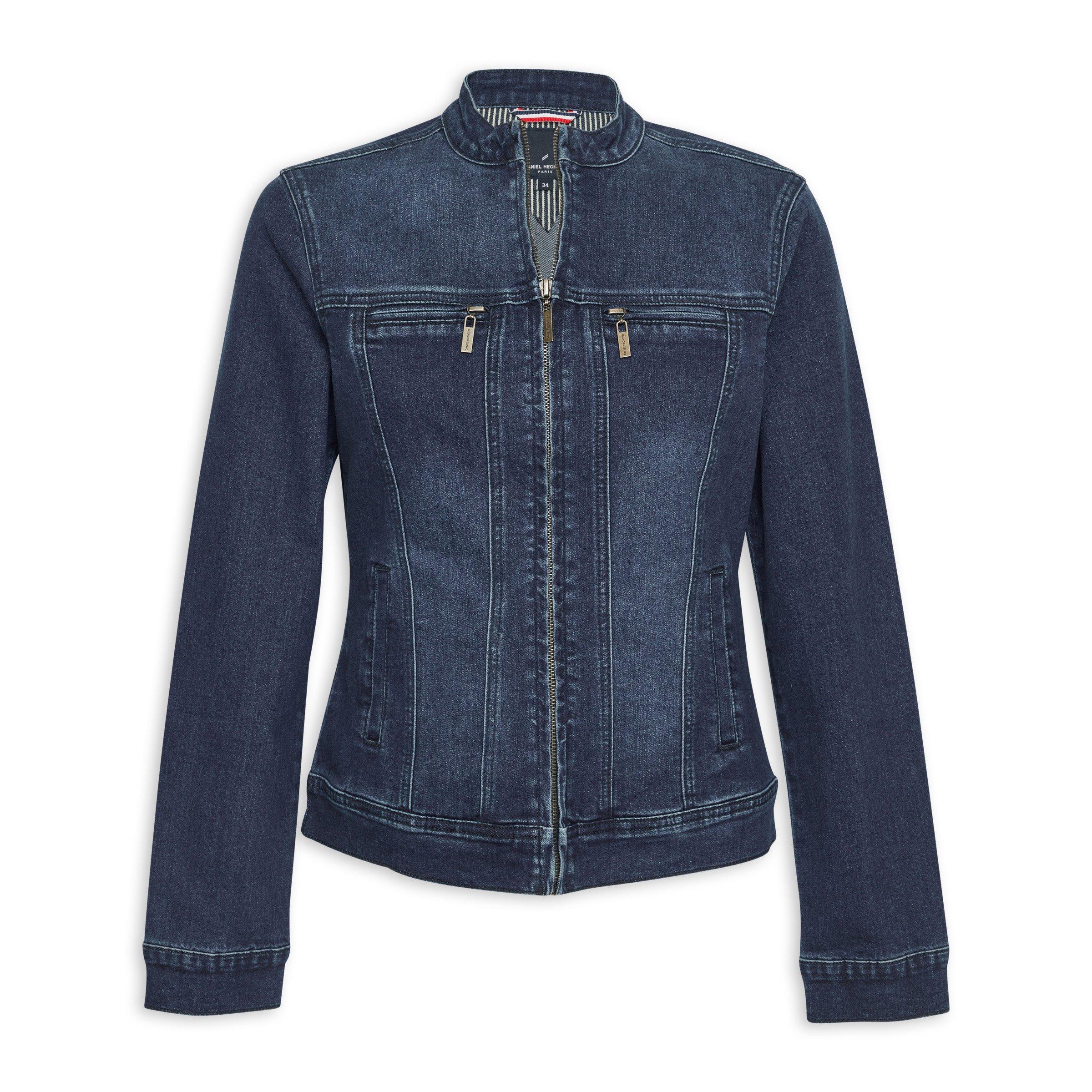 Indigo Zip-through Jacket (3126469) | Daniel Hechter