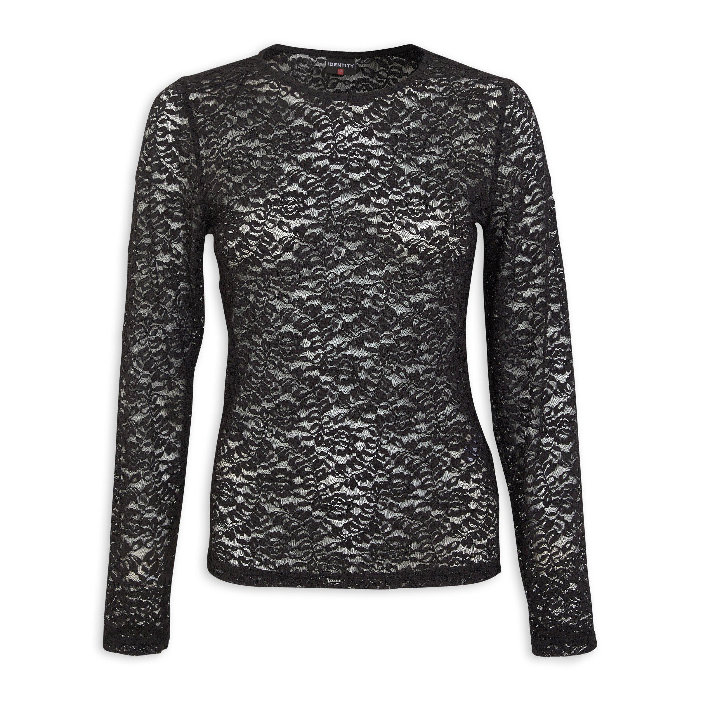 Lace Knit Top (3126518) | Identity