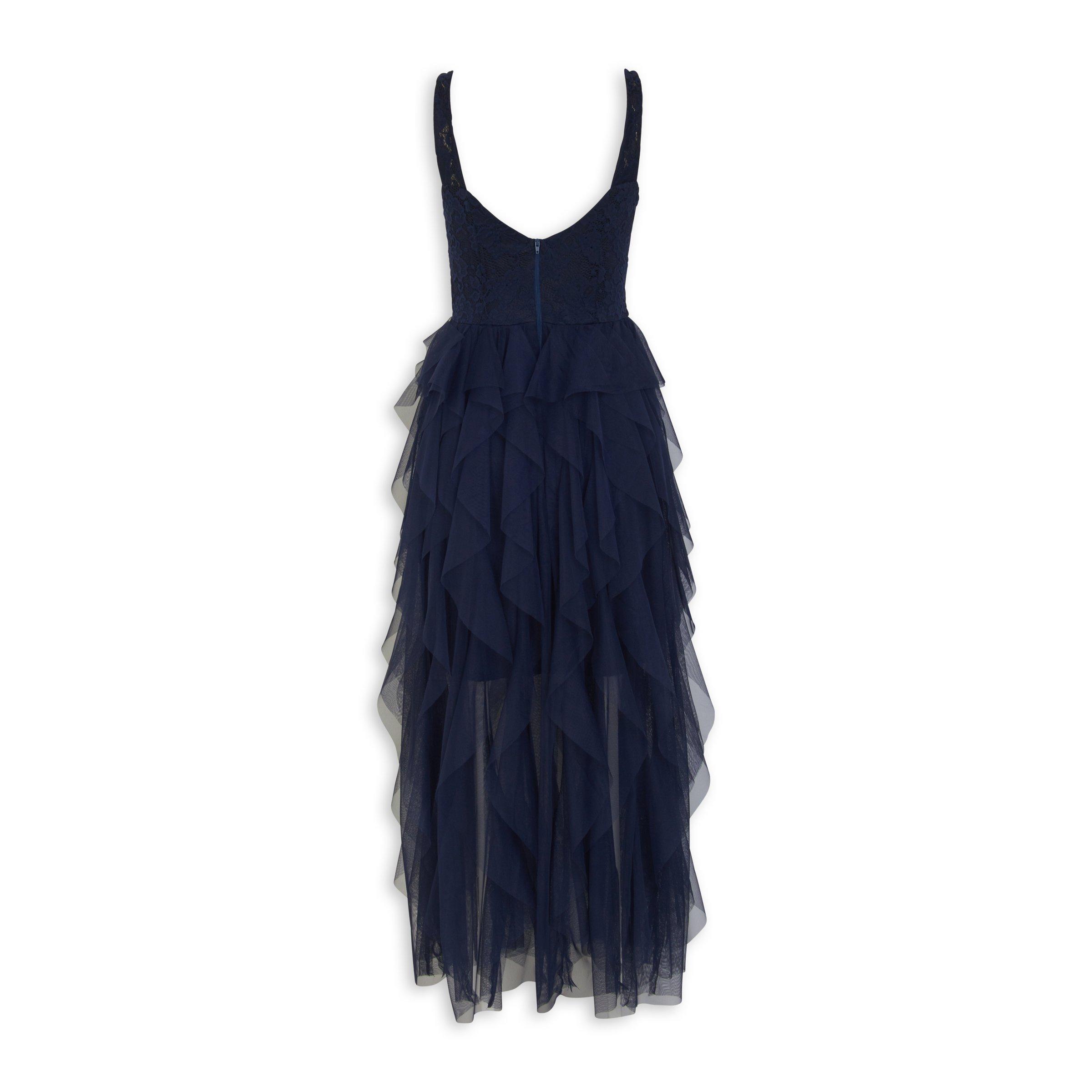 Navy blue hot sale dresses at truworths