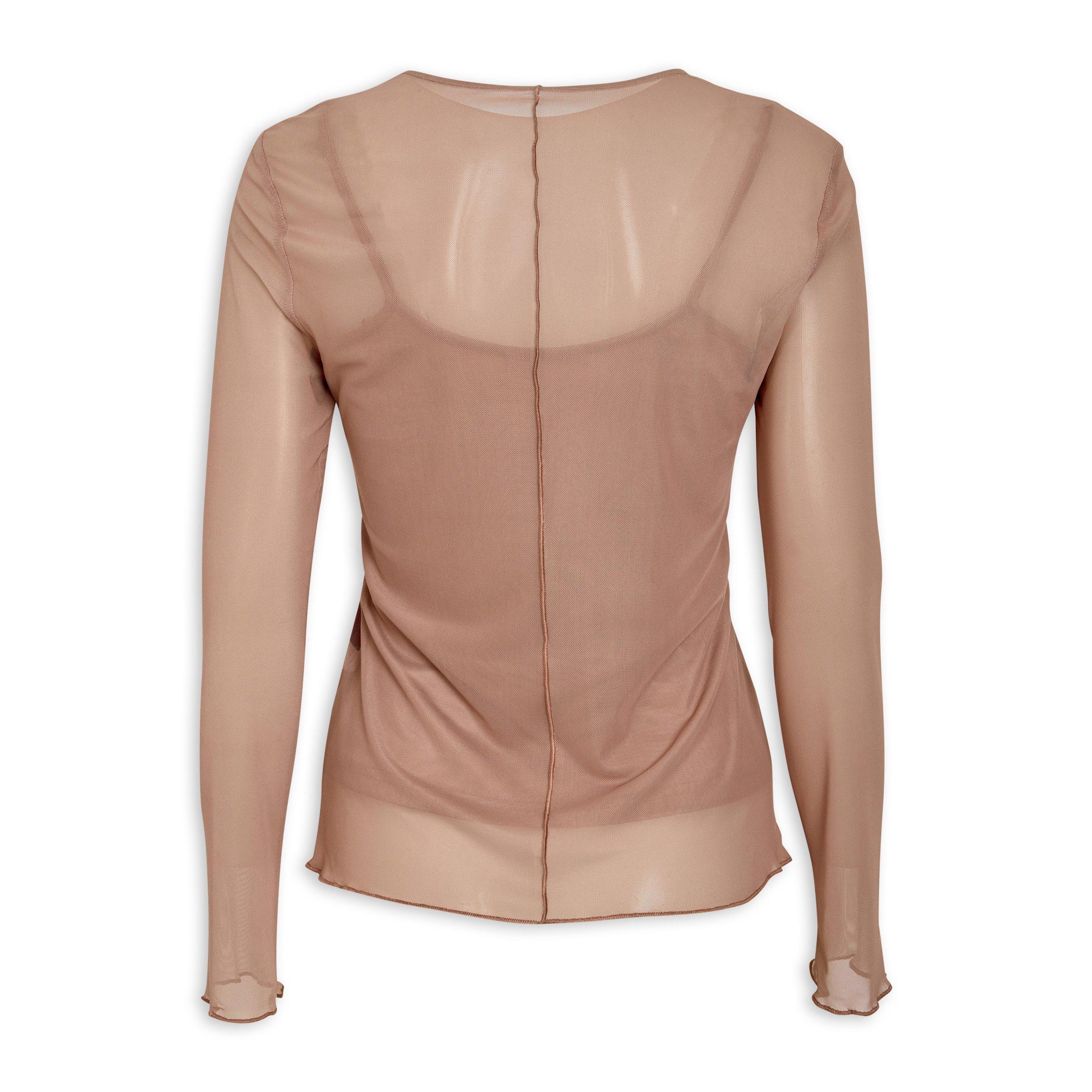 Mesh top beige deals