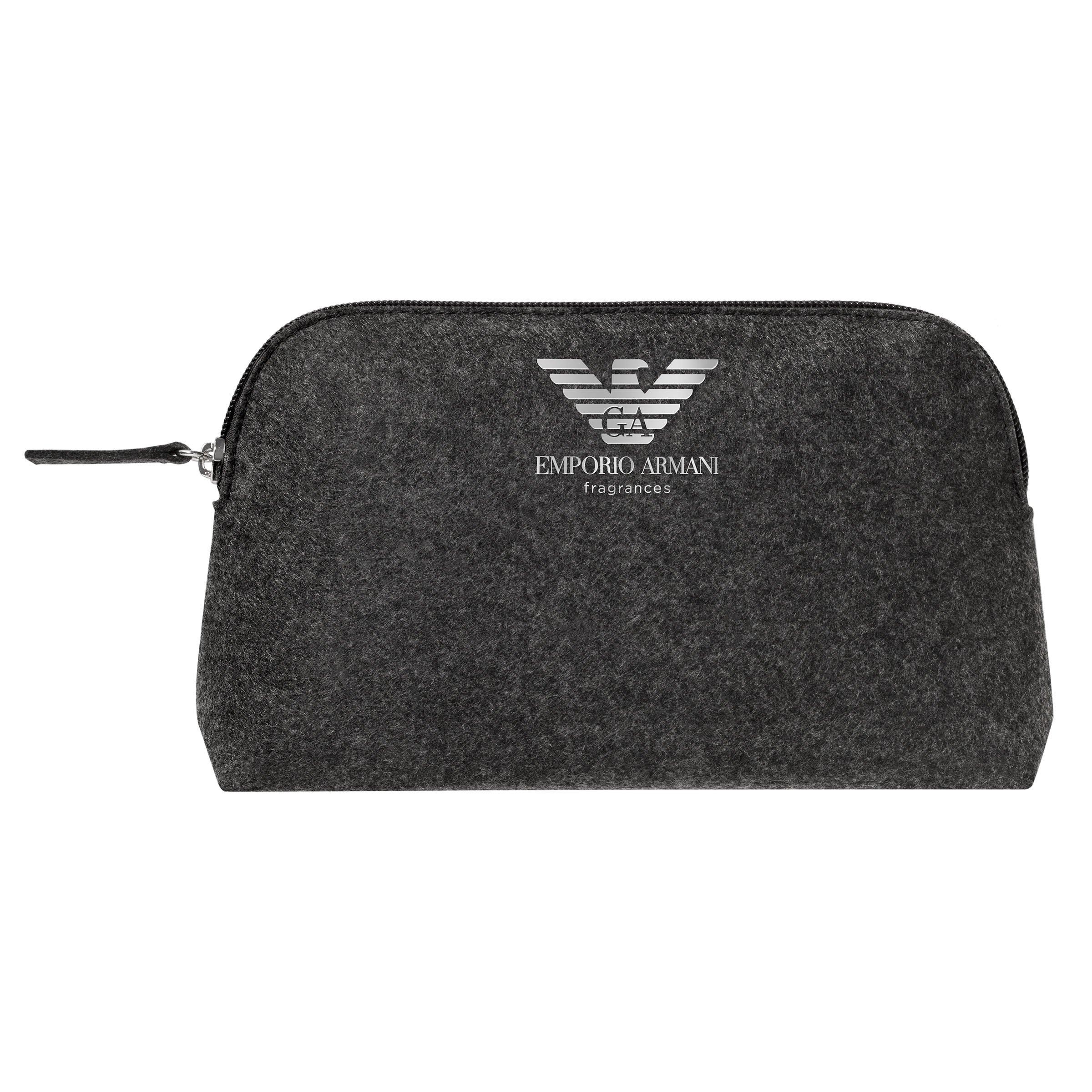 Armani mens pouch discount bag