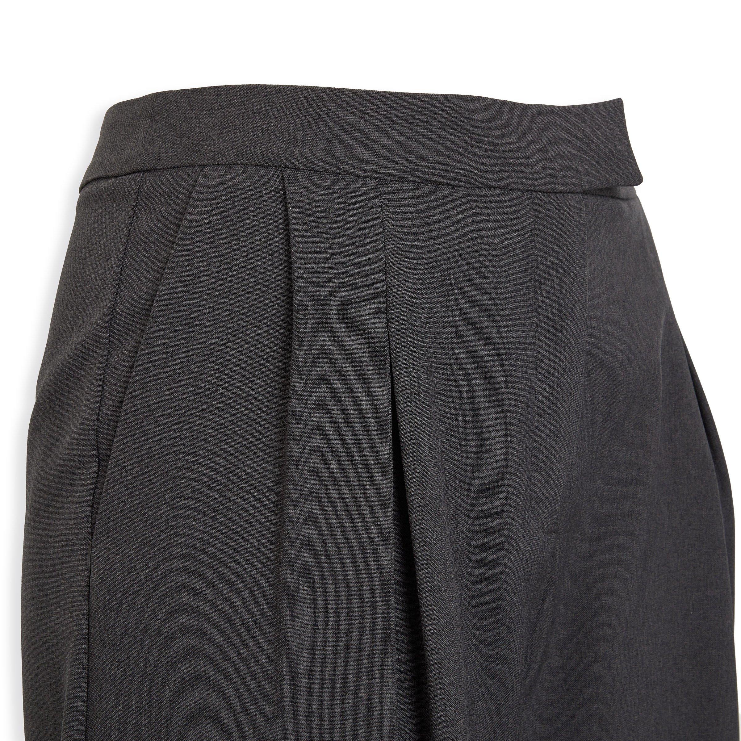 Charcoal Melange Wide leg (3127579) | Identity