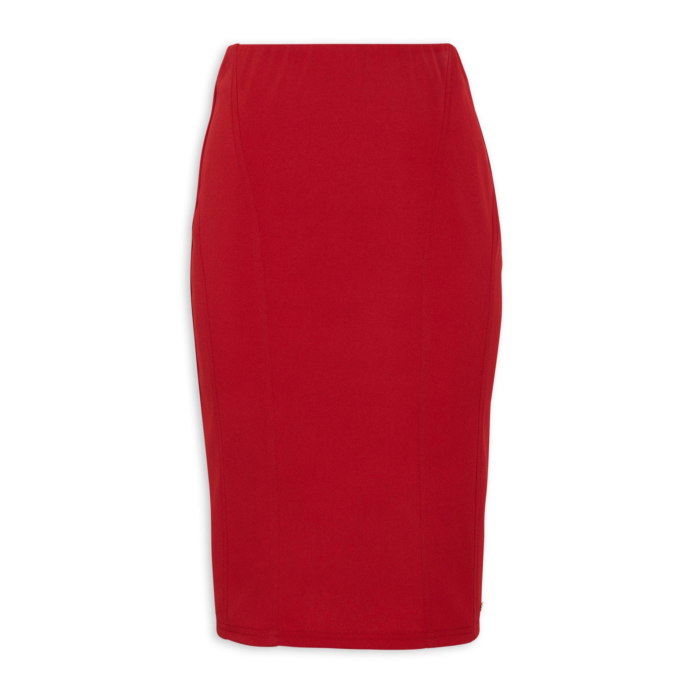 Red Bodycon Skirt 3127603 Daniel Hechter