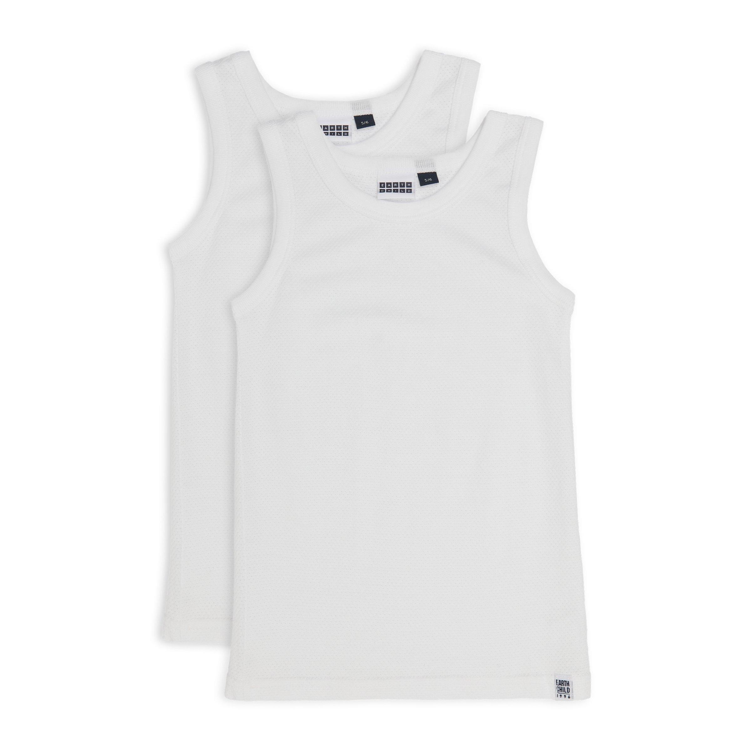 Plain hot sale white vests