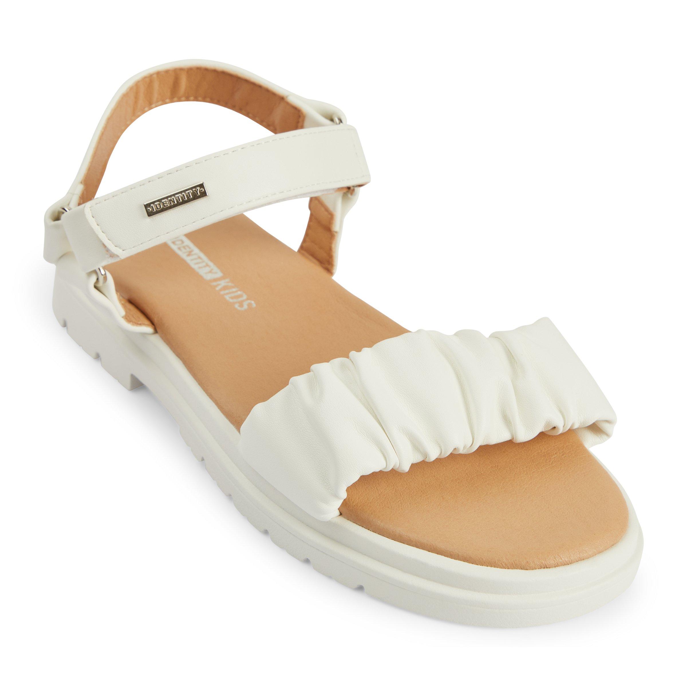 Off sales white sandals