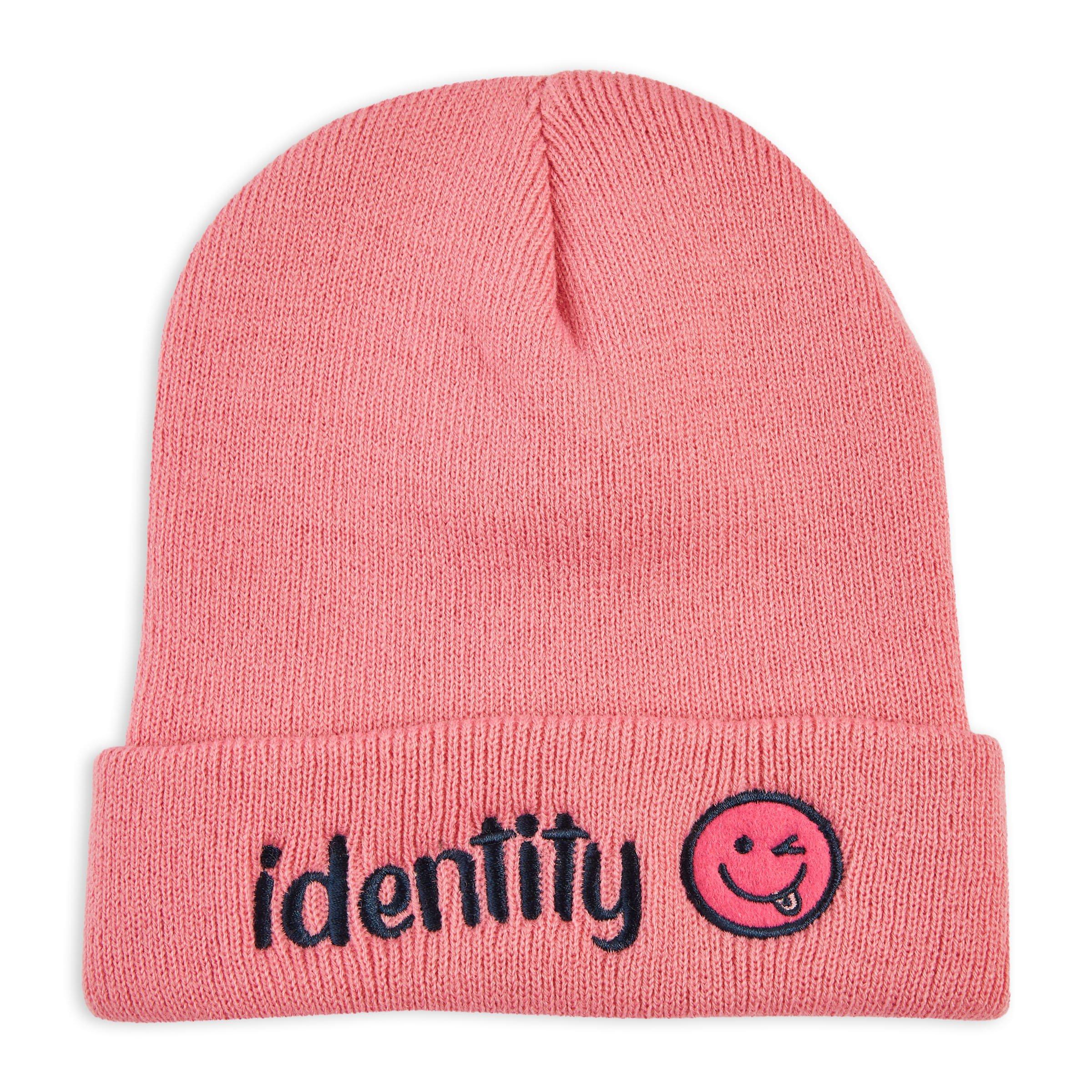 Girls Pink Beanie (3128637) | Identity