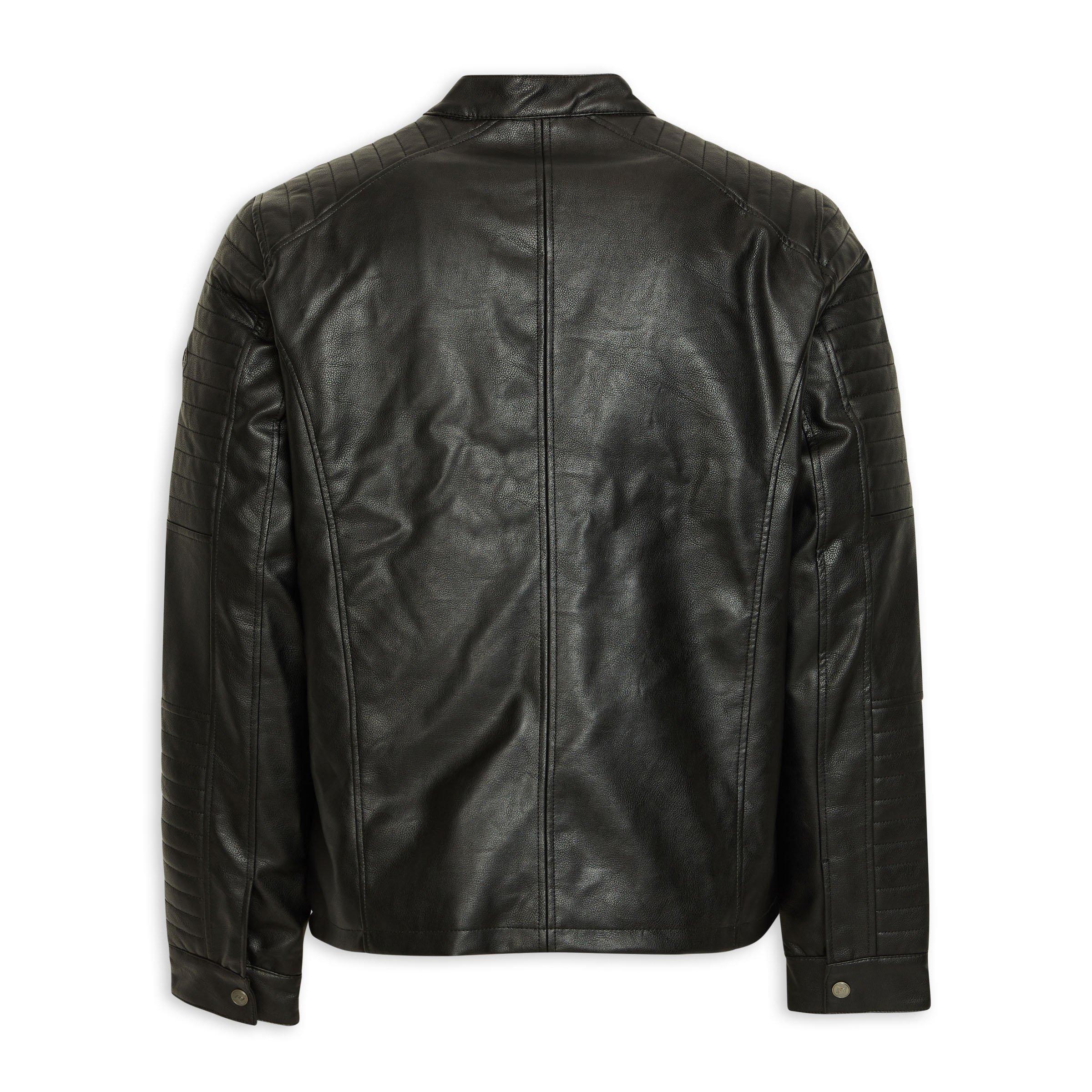 Black Biker Jacket (3128700) | Identity