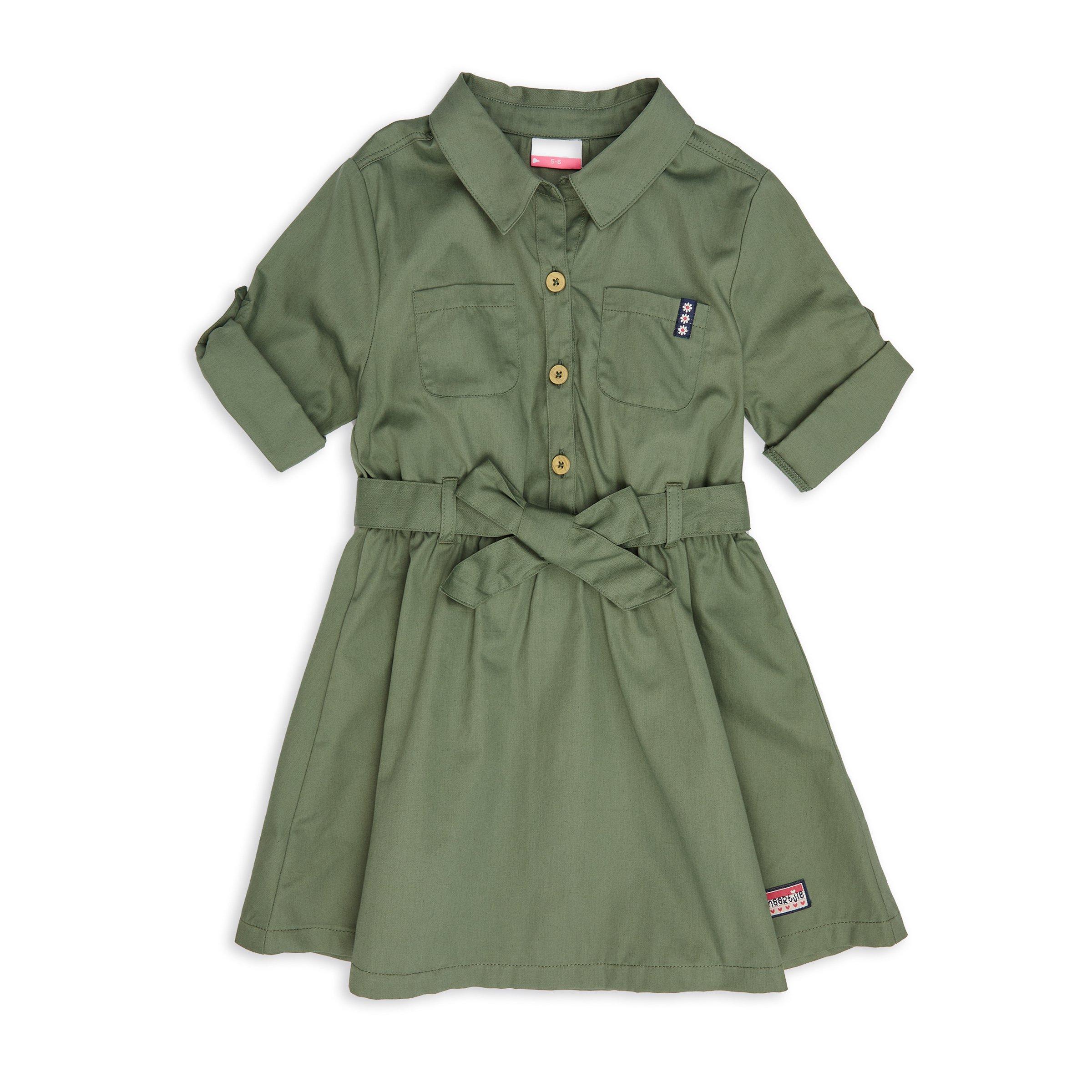Kid Girl Green Shirt Dress 3129111 Naartjie
