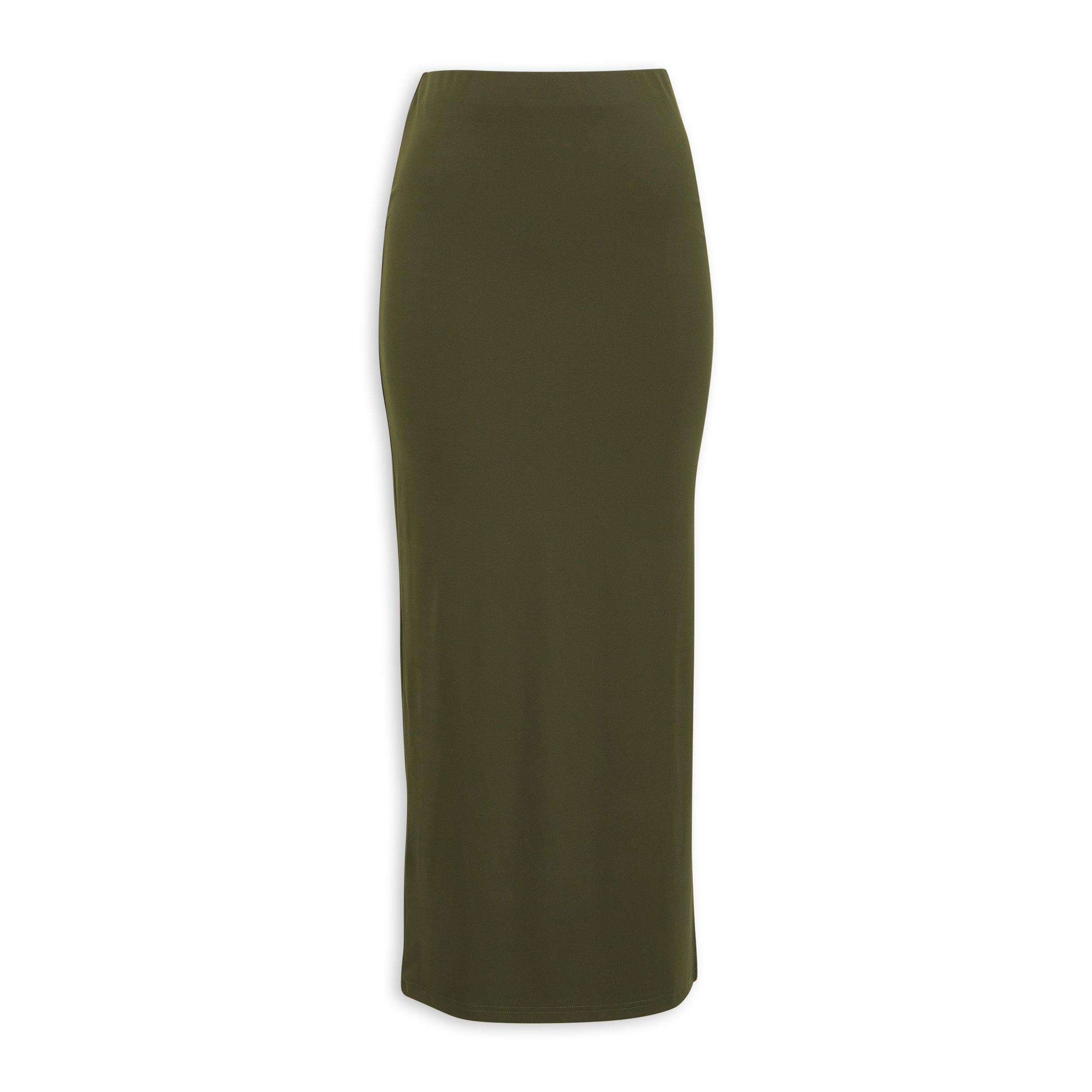 Green bodycon skirt best sale