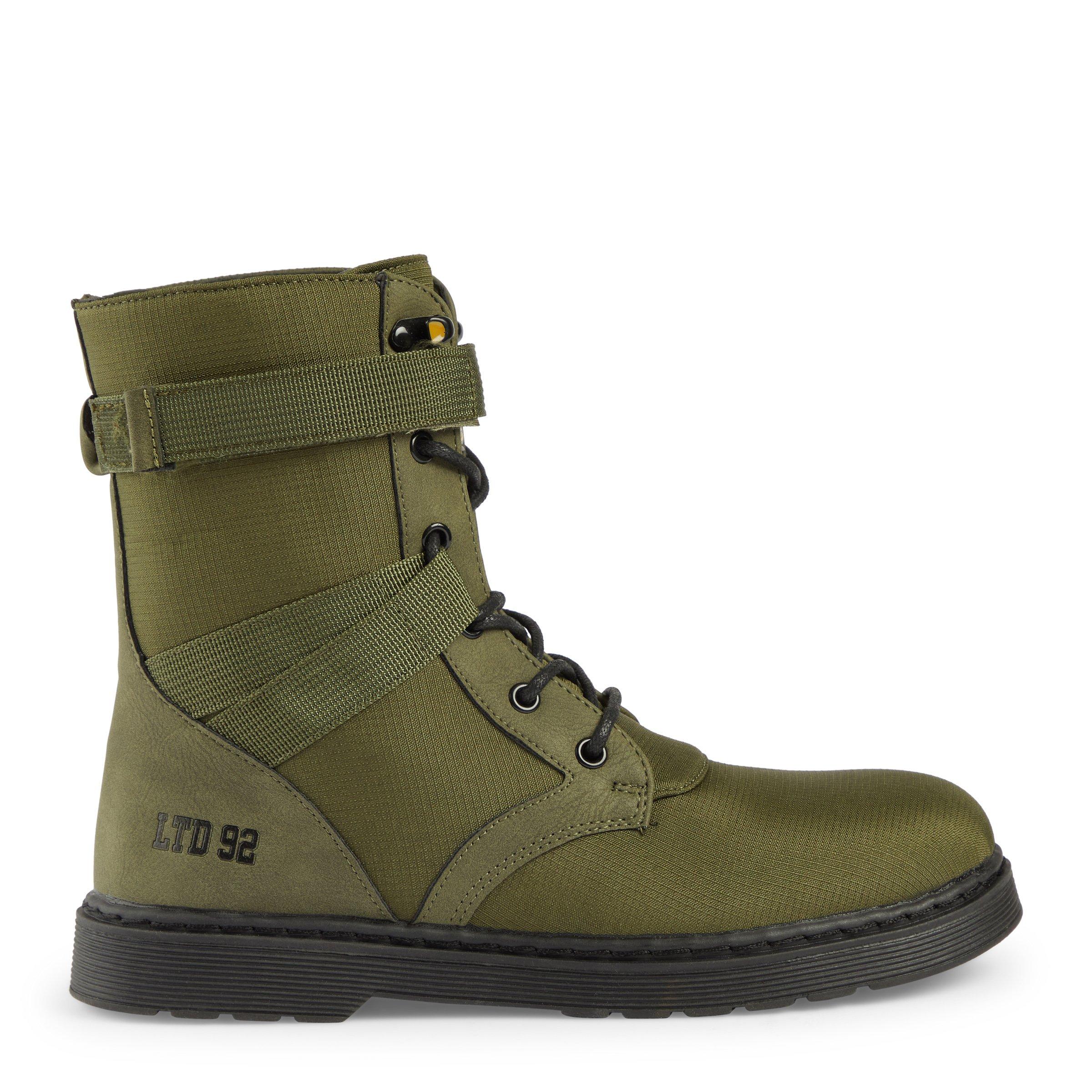 Kids military boots hotsell