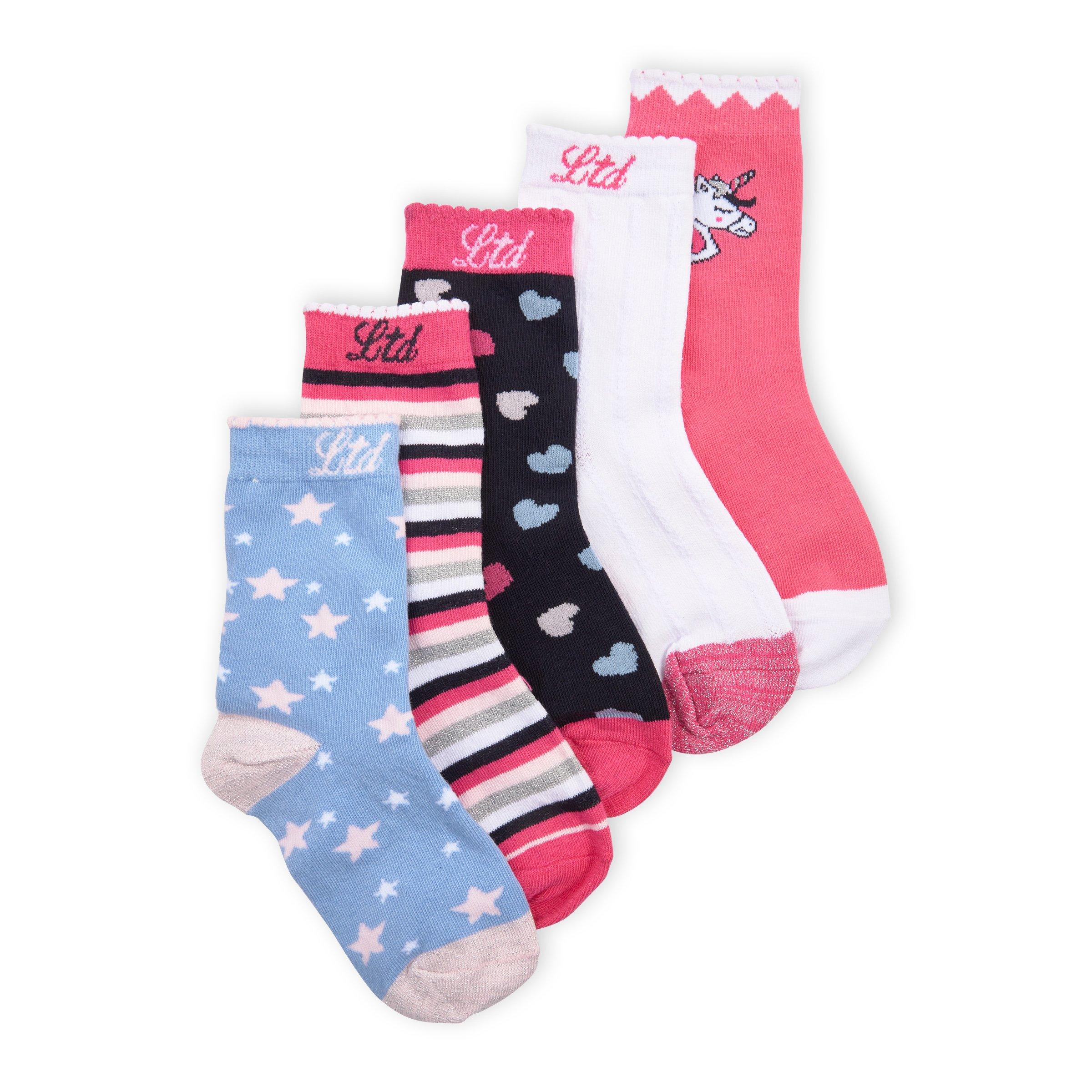 5-pack Girls Socks (3129210) LTD Kids