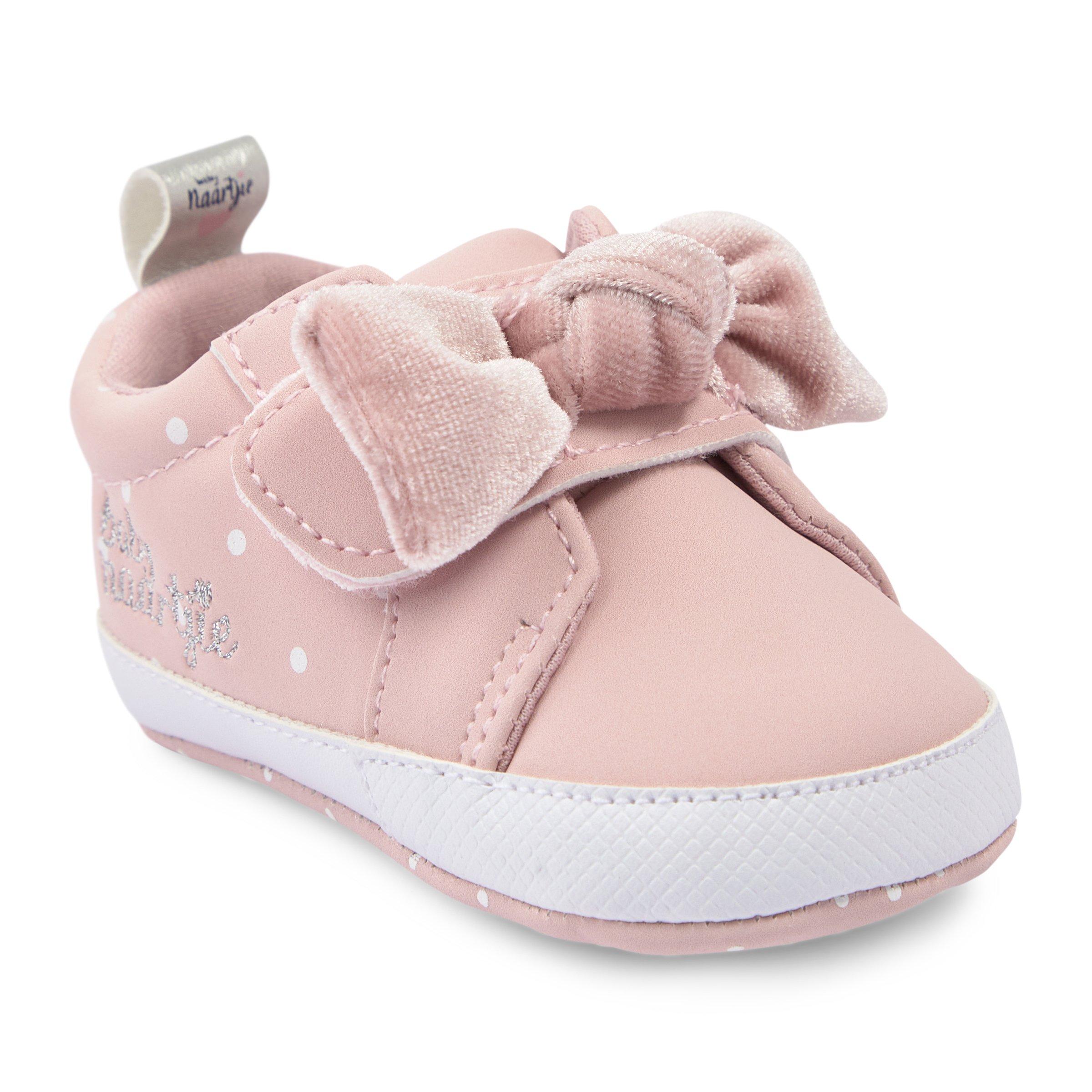 Baby girl pink sneakers hotsell