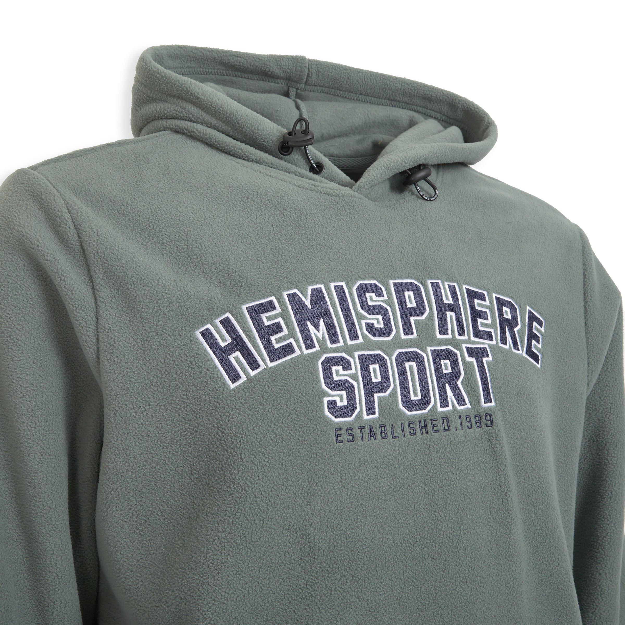 Grey Branded Hoodie 3129529 Hemisphere Sport