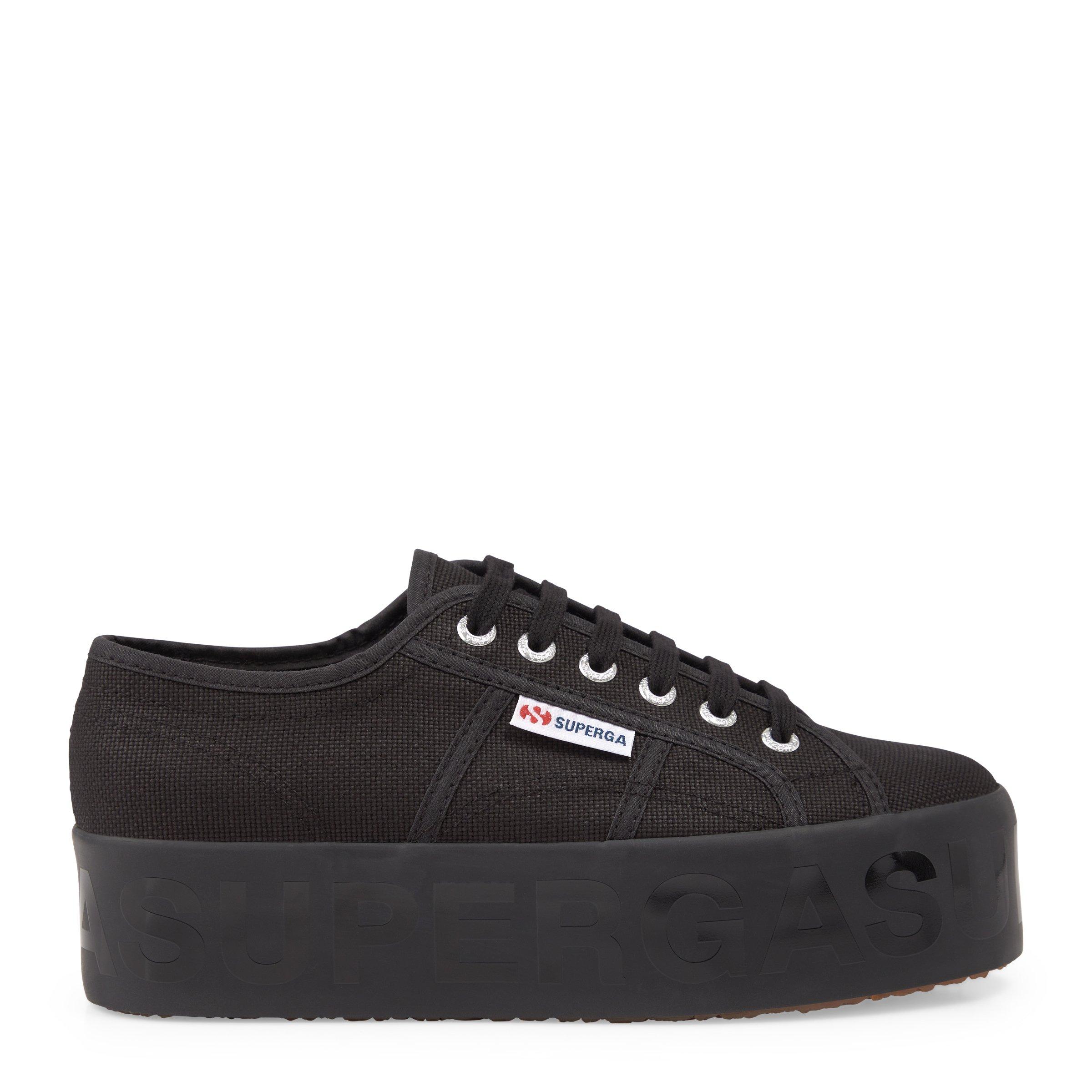 Superga all black clearance sneakers