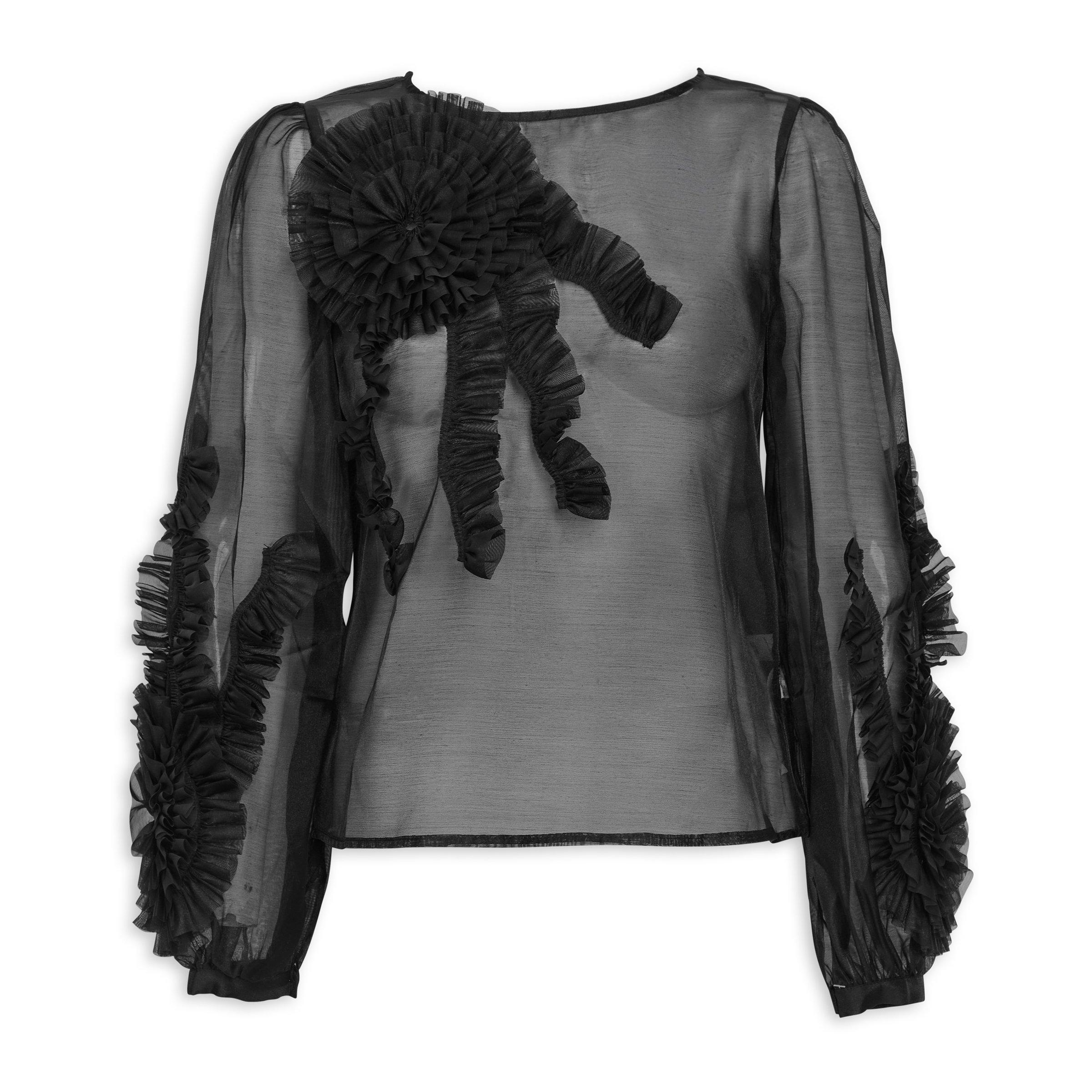 Black Shell Top 3129835 Truworths