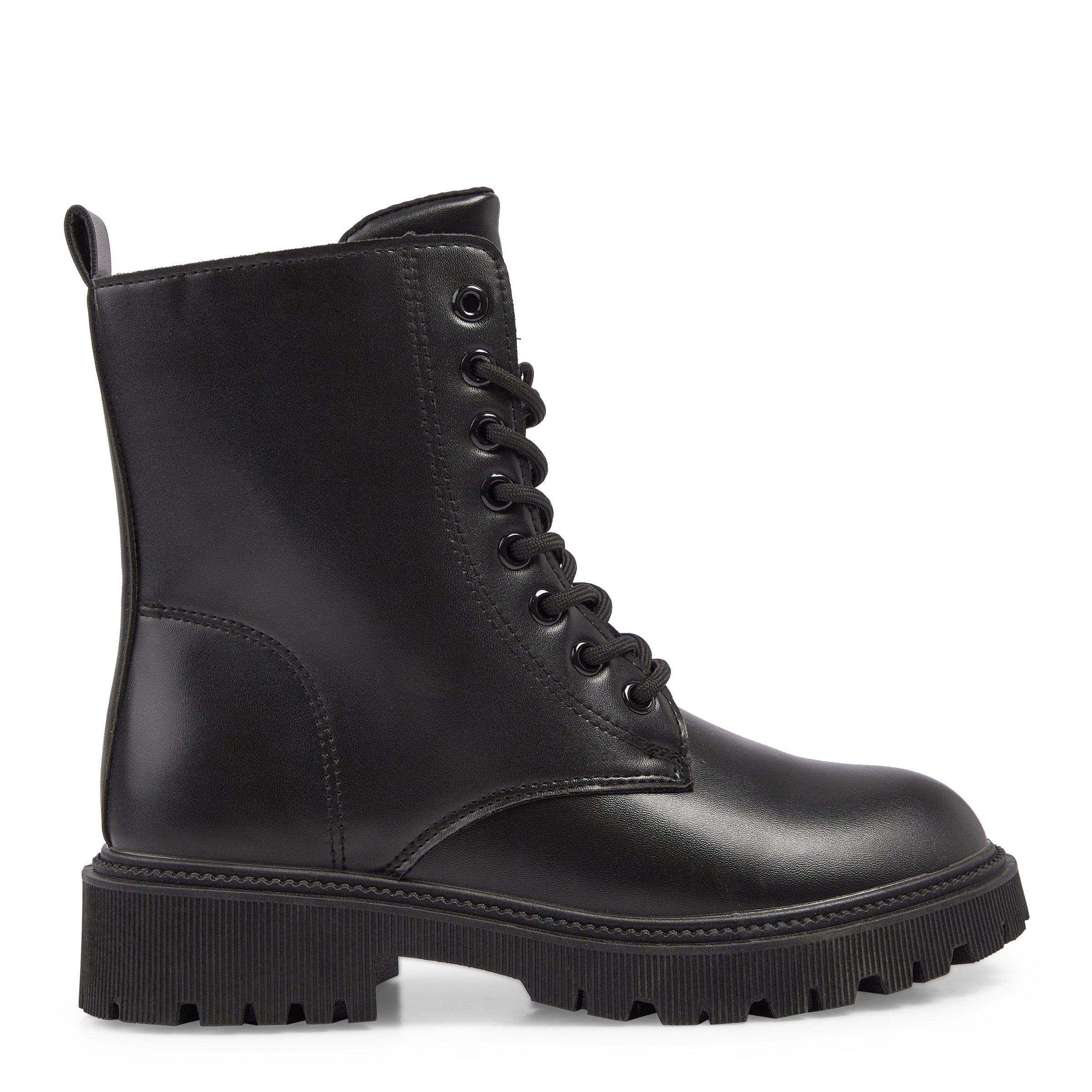 Black Military Boots (3132250) | Truworths