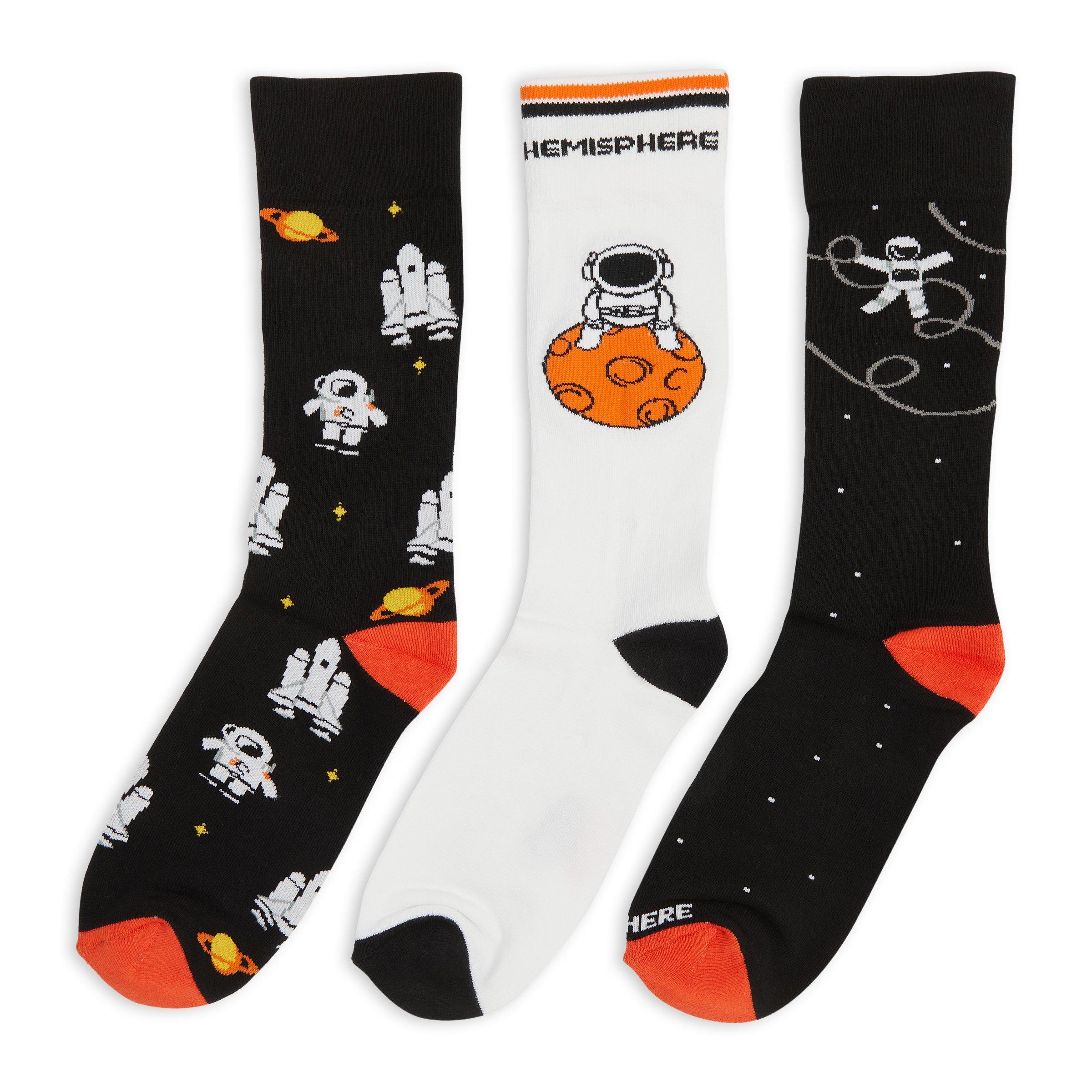 3-Pack Novelty Socks