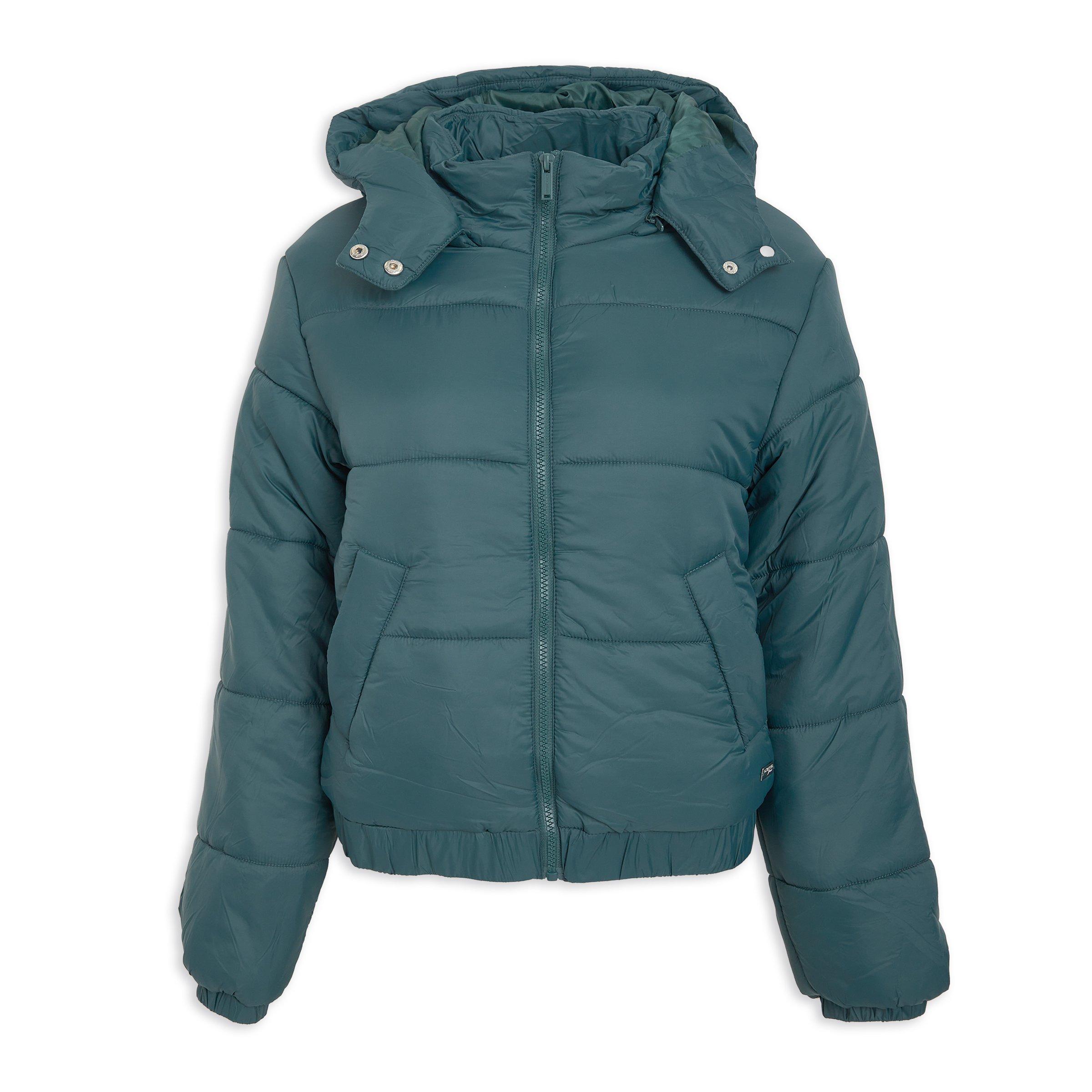 Teal puffer jacket online