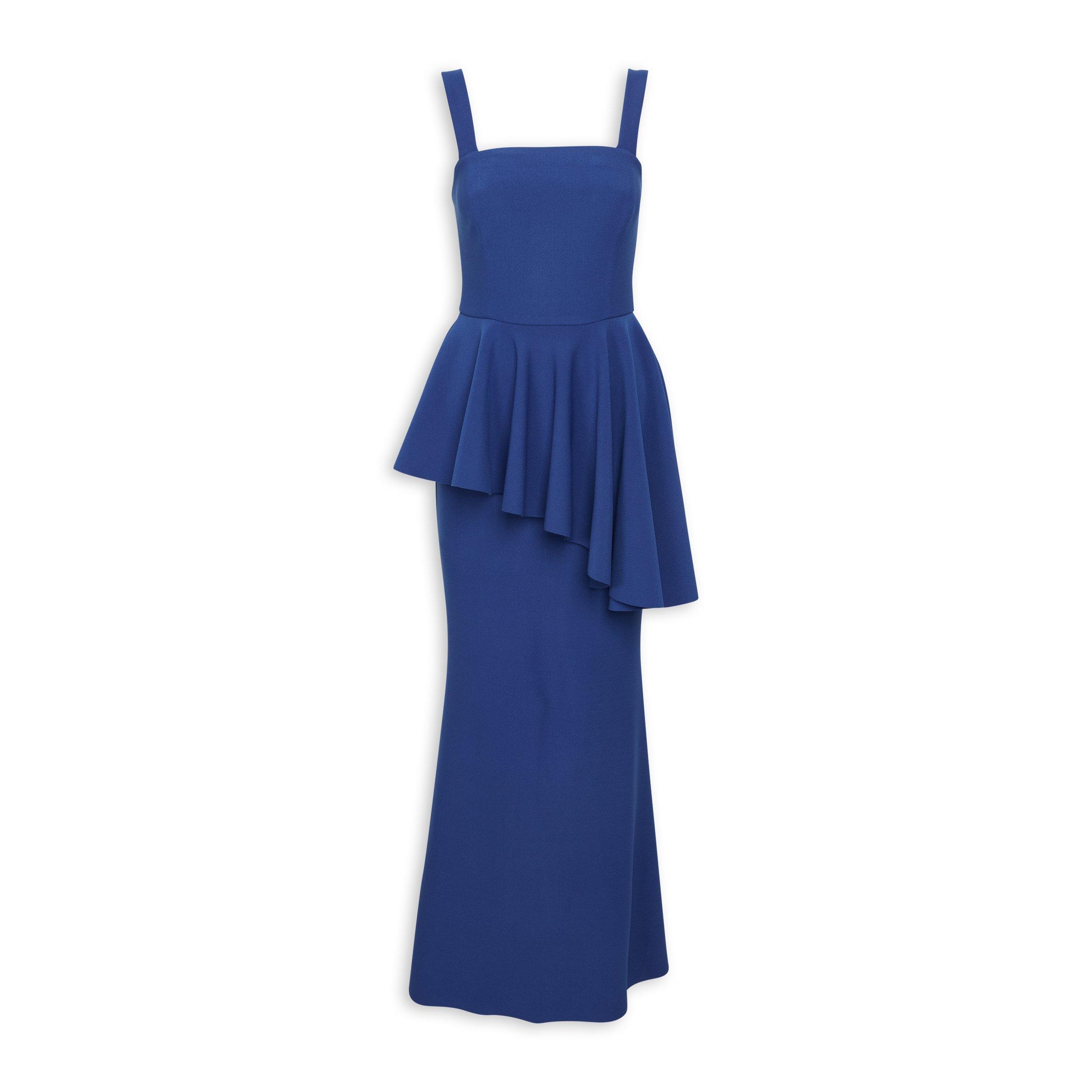 Blue Column Dress 3132864 Truworths