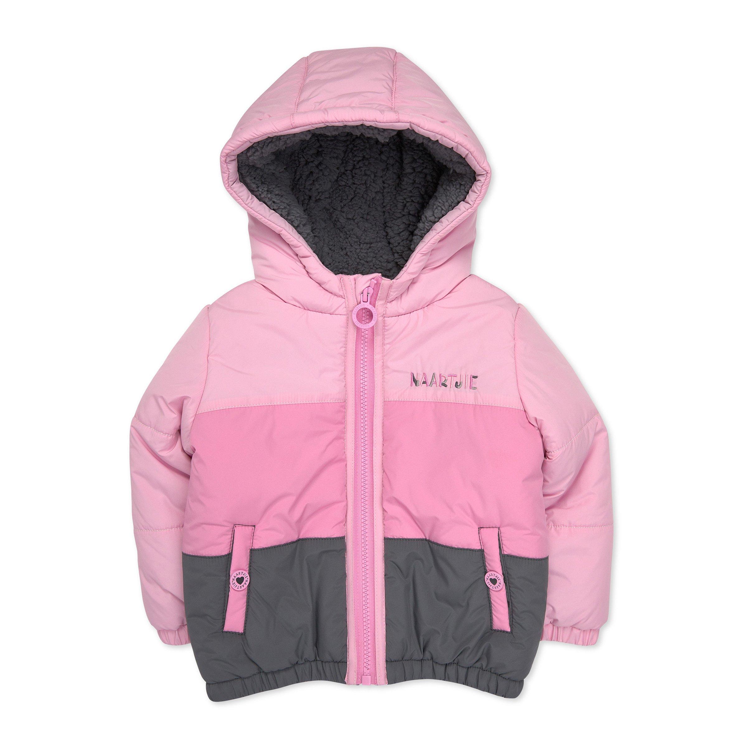 Baby Girl Pink Bomber Jacket