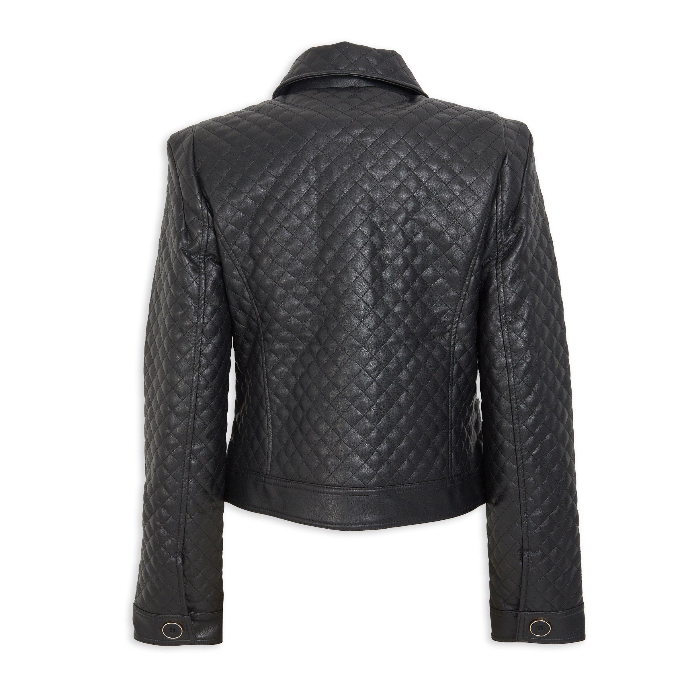 Black Quilted Jacket 3134029 Truworths