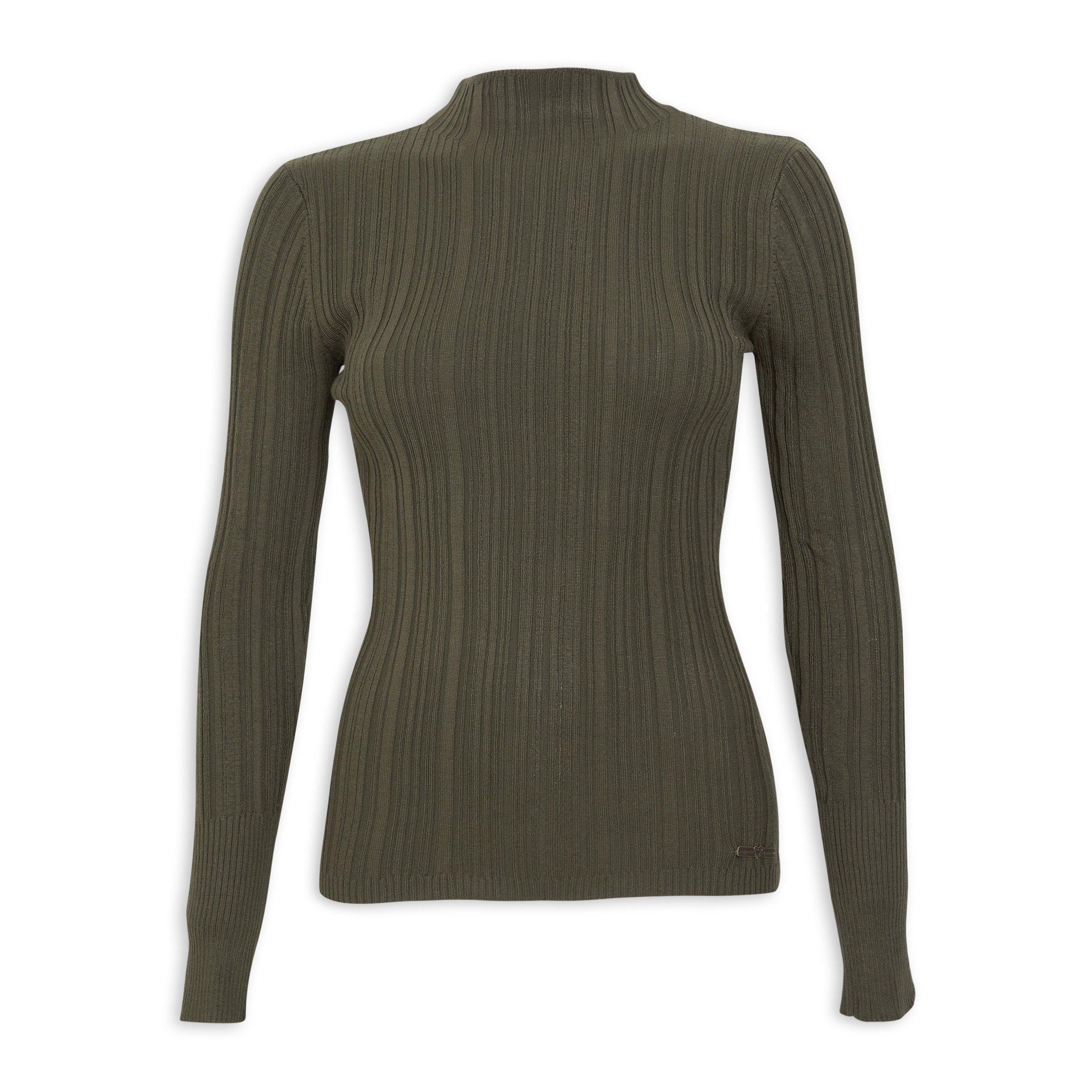 トップス LAEMUSE TWO-TONE HIGH-NECK KNIT TOP LAEMUSE TWO-TONE HIGH-NECK KNIT TOP 【公式通販】