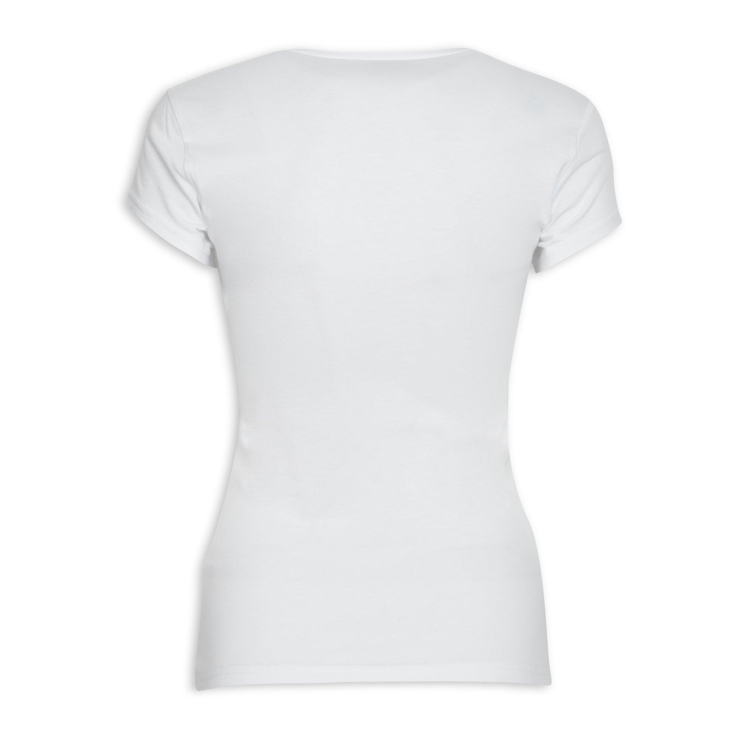 Plain white t outlet shirts for women