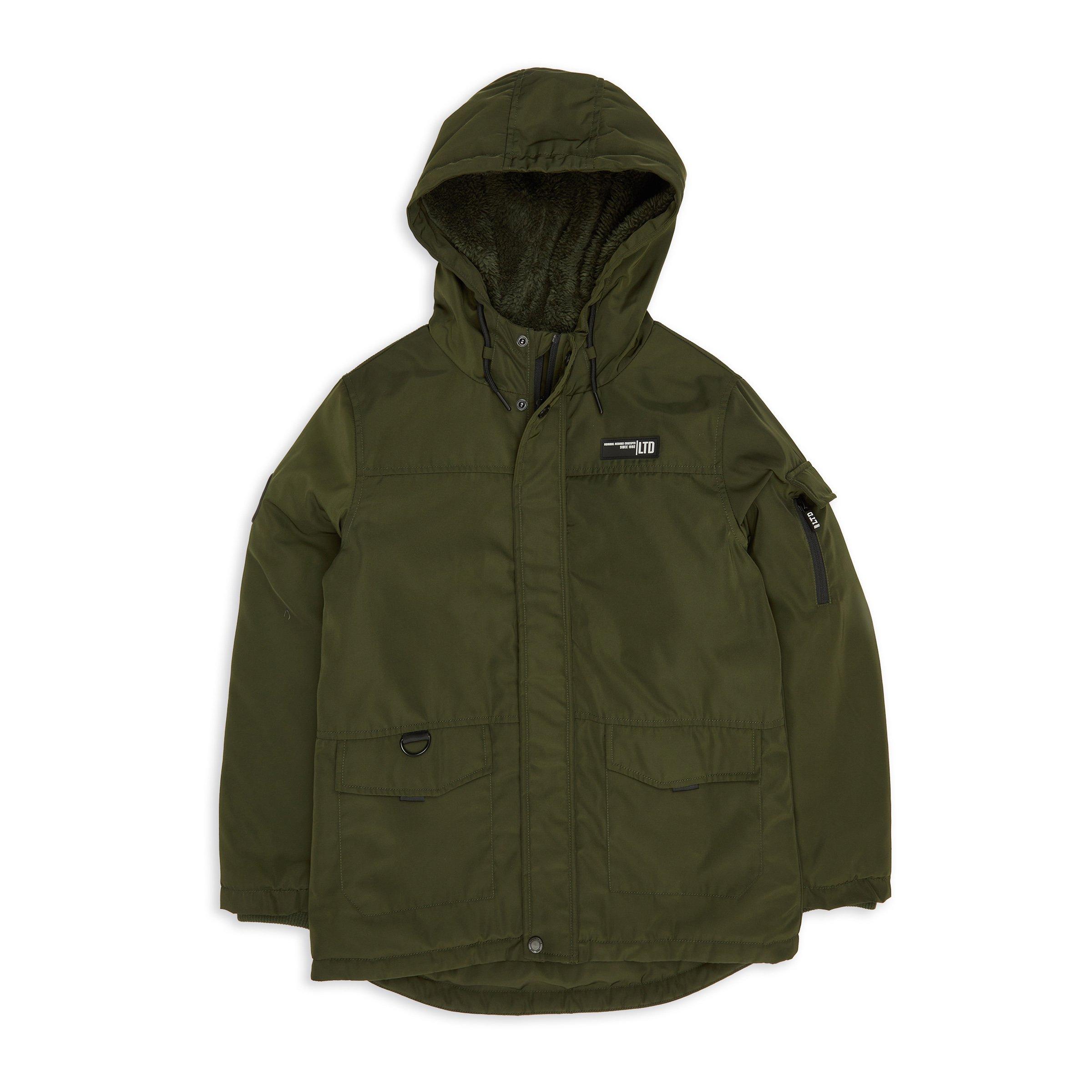 Boys parka jacket on sale