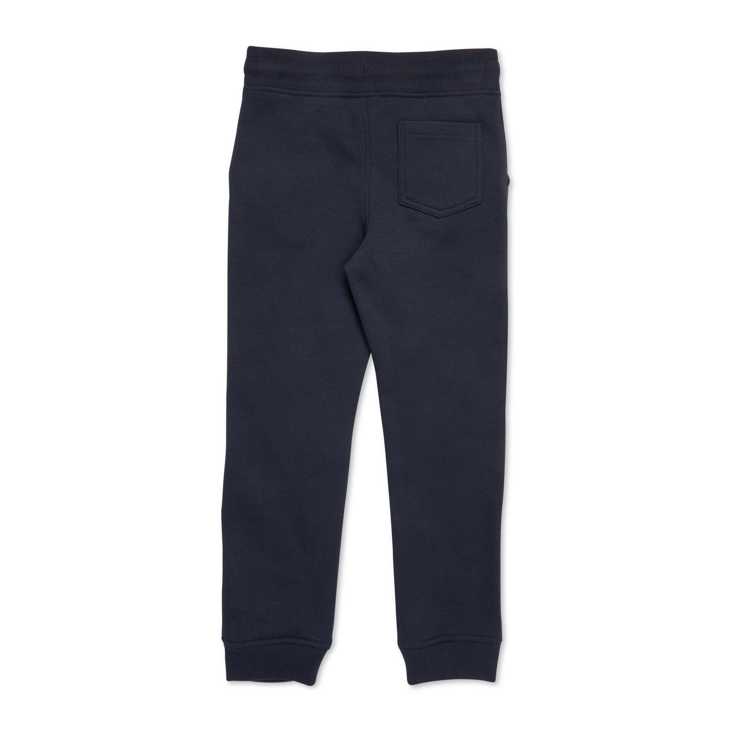 Boys navy blue joggers on sale