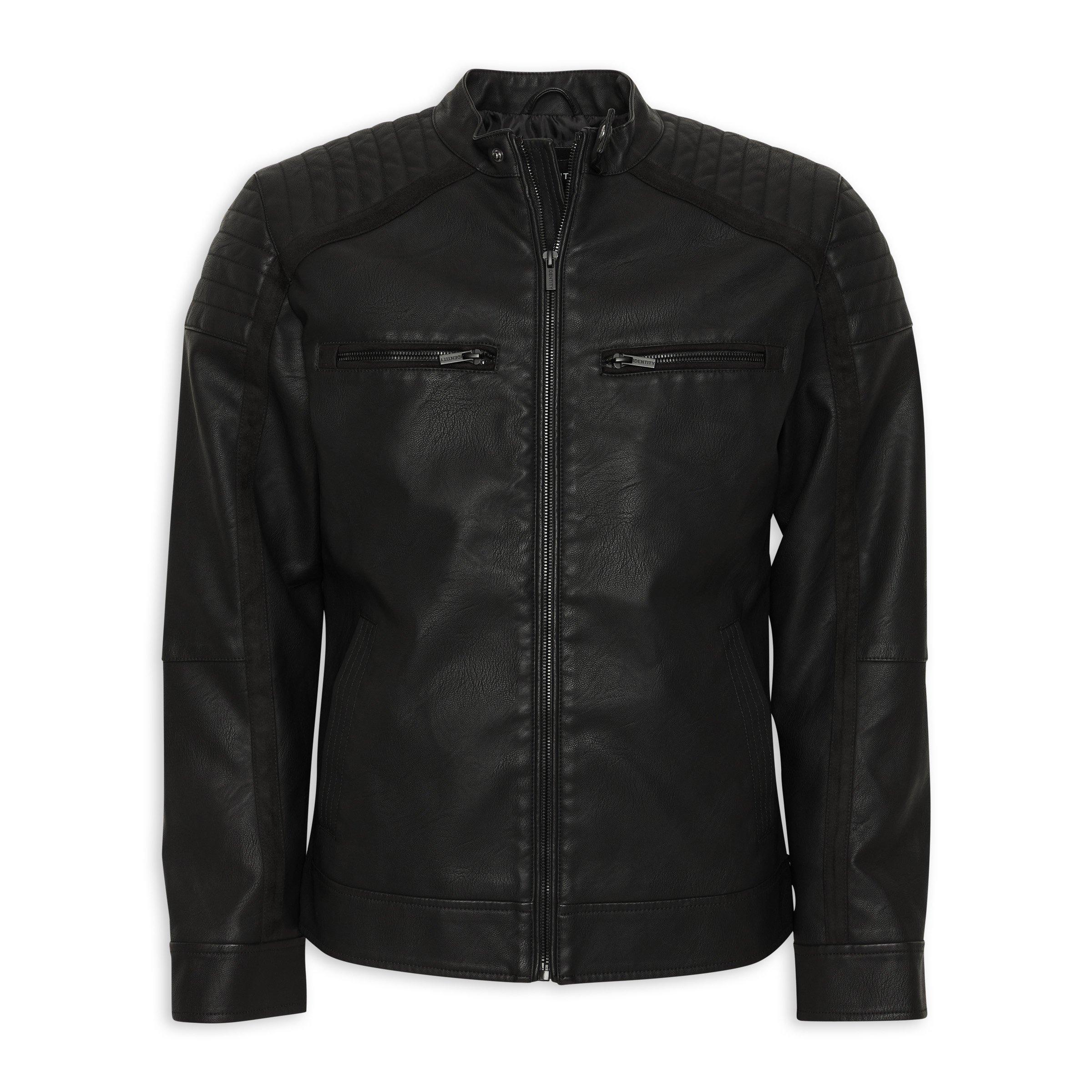 Black Biker Jacket 3135493 Identity