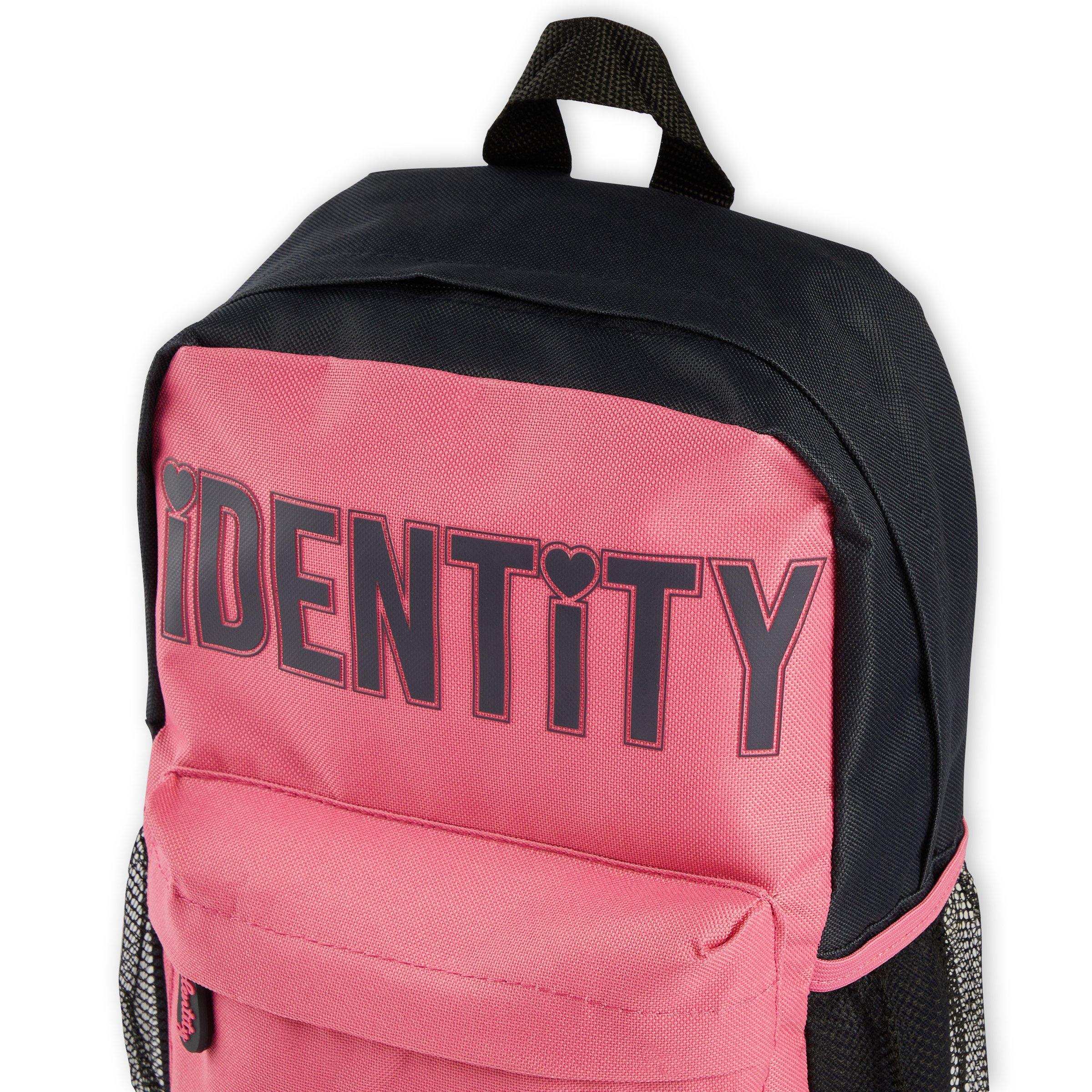 Girls Pink Backpack 3136030 Identity