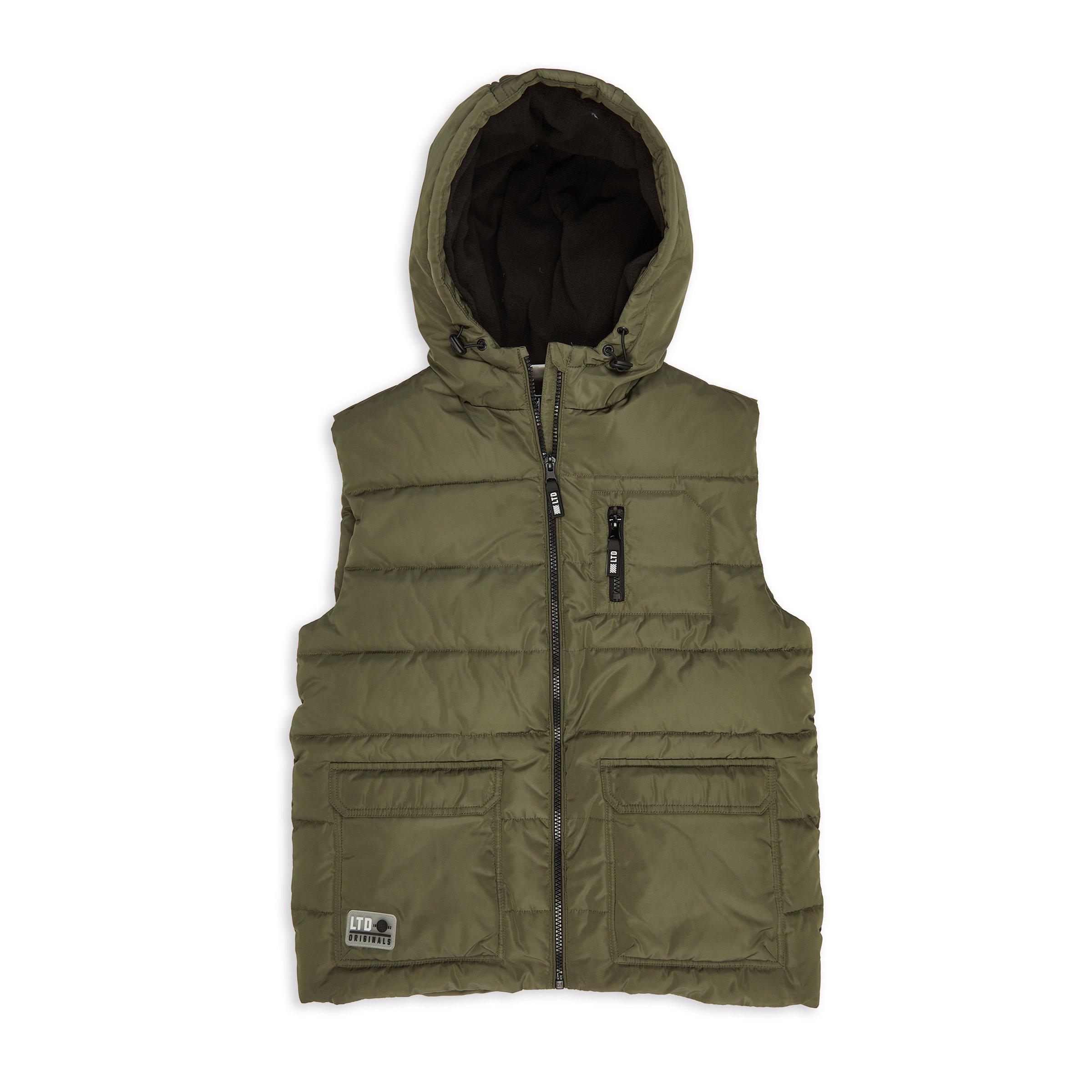 Boys Green Sleeveless Jacket 3136110 LTD Kids
