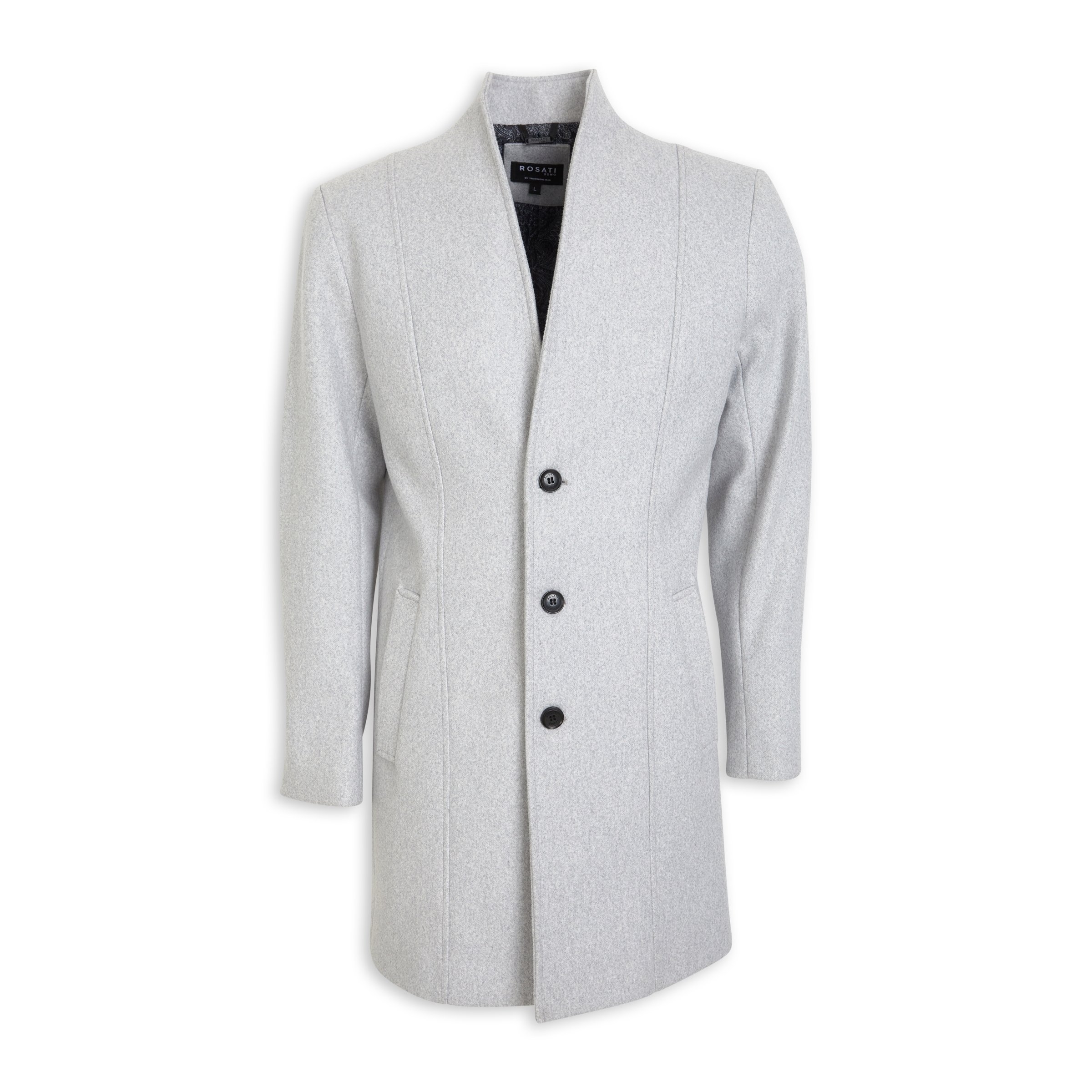 【新品】ok.soon light melton coat (gray1) light melton coat(gray/black) | ok.soon